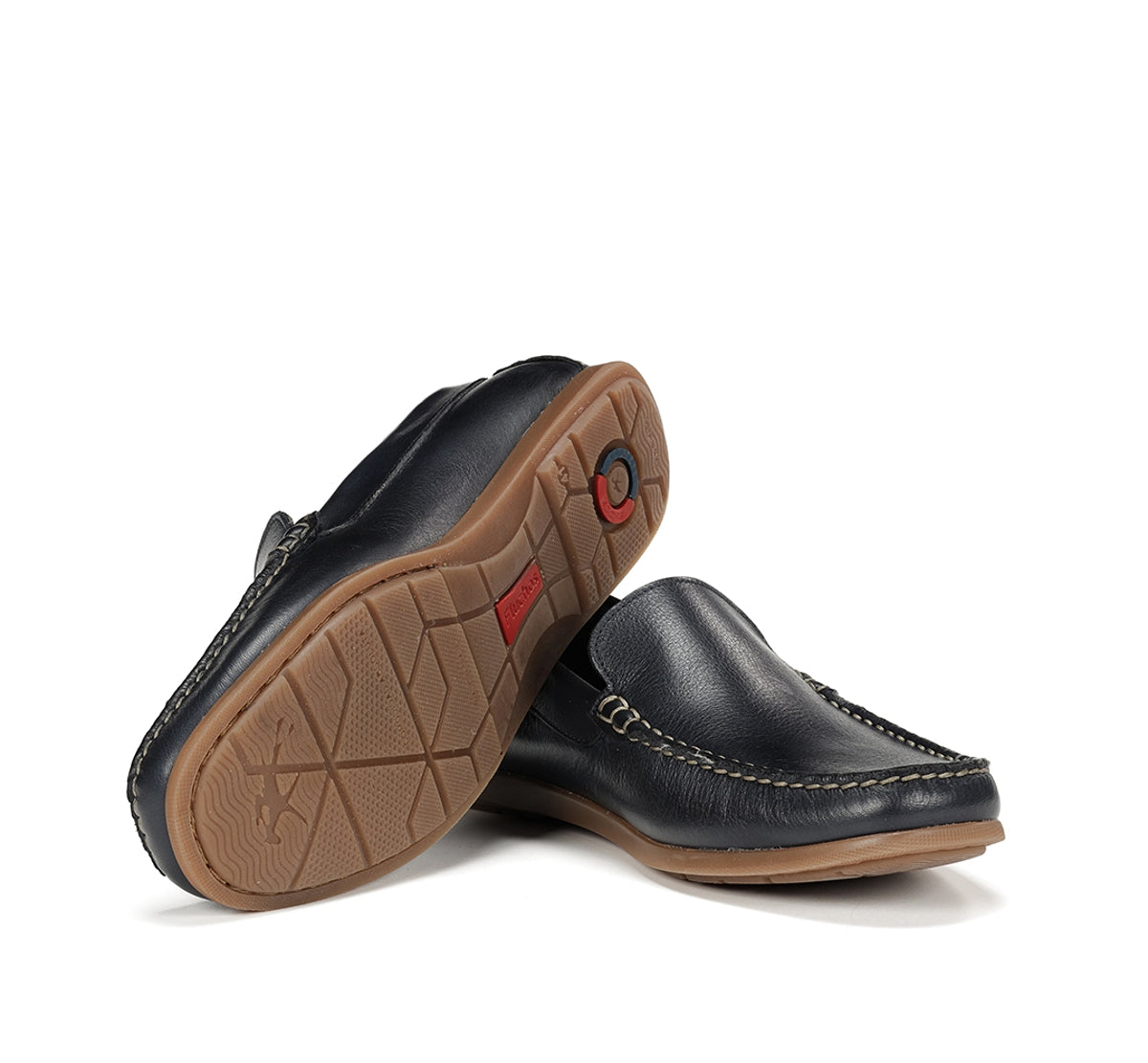 Fluchos Troy F1729 mocassin homme bleu léger polyvalent