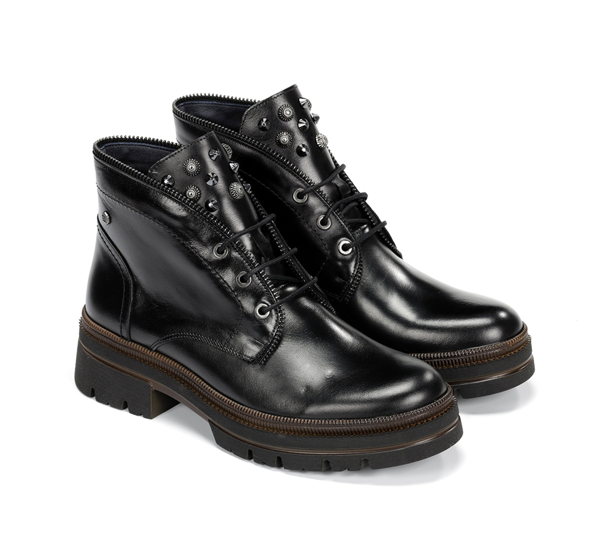 Dorking Cosmo D9390 bottine noire femme semelle track