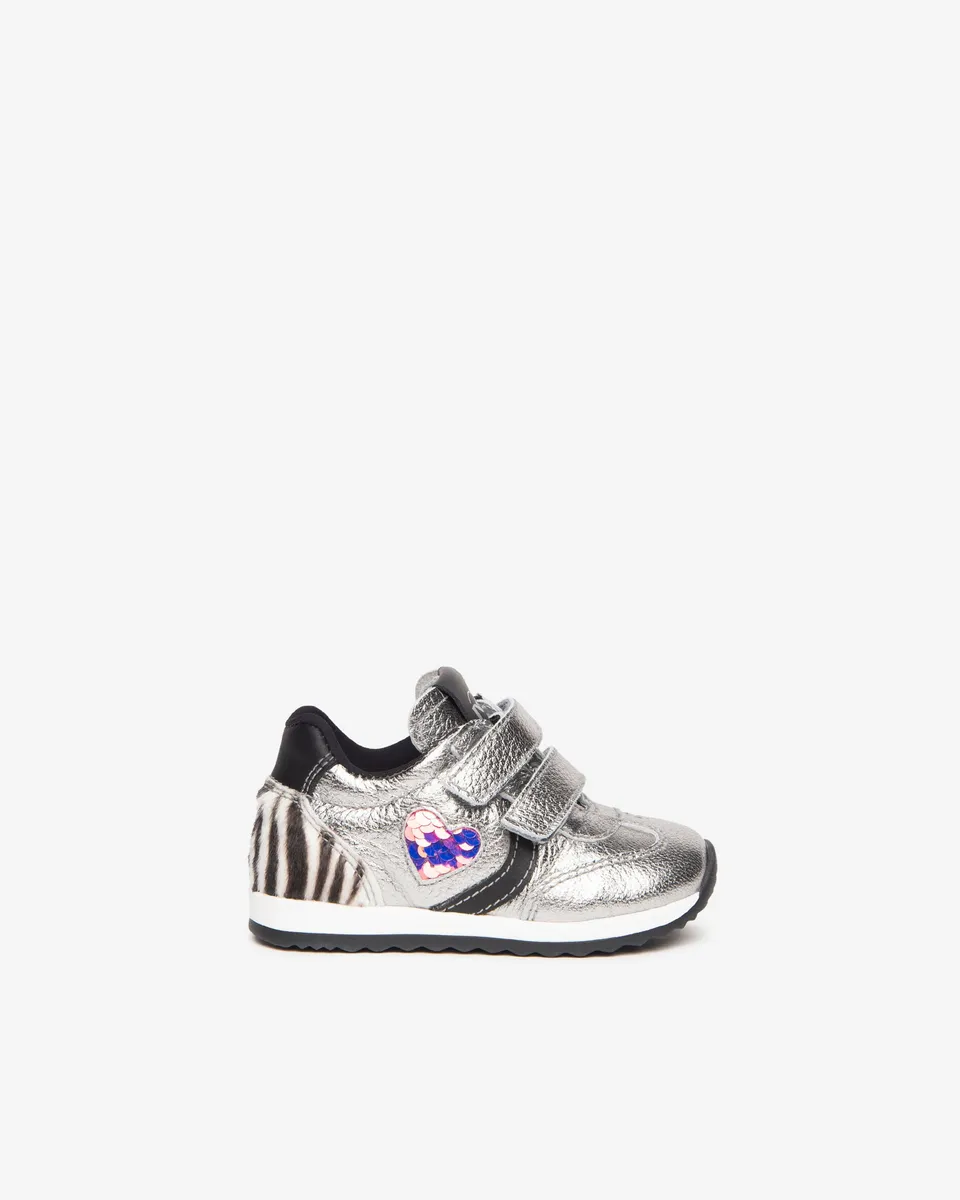 Nero Giardini Sneakers baskets cuir bébé fille
