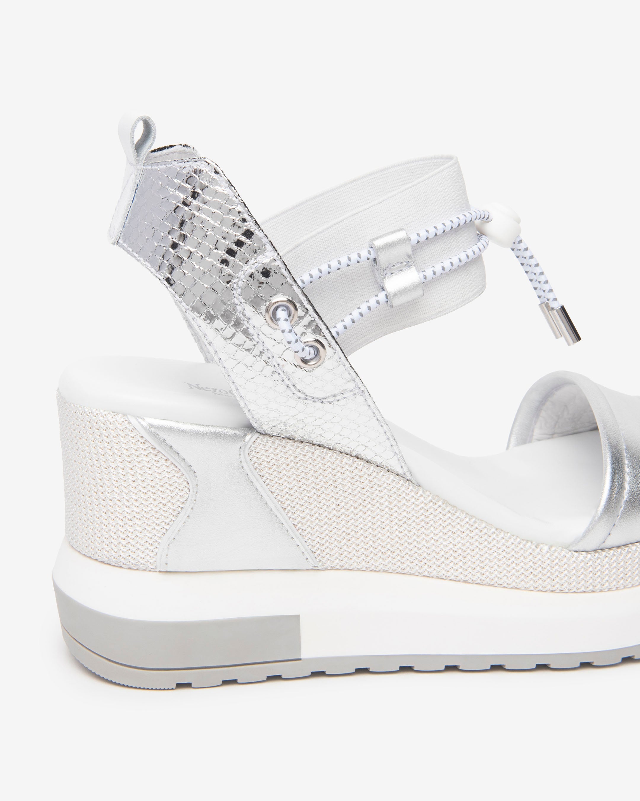 Nero Giardini Sandals sandales compensées cuir 80 mm