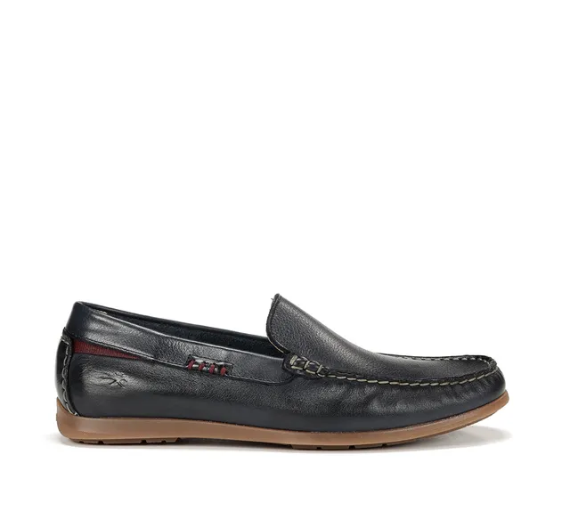 Fluchos Troy F1729 mocassin homme bleu léger polyvalent