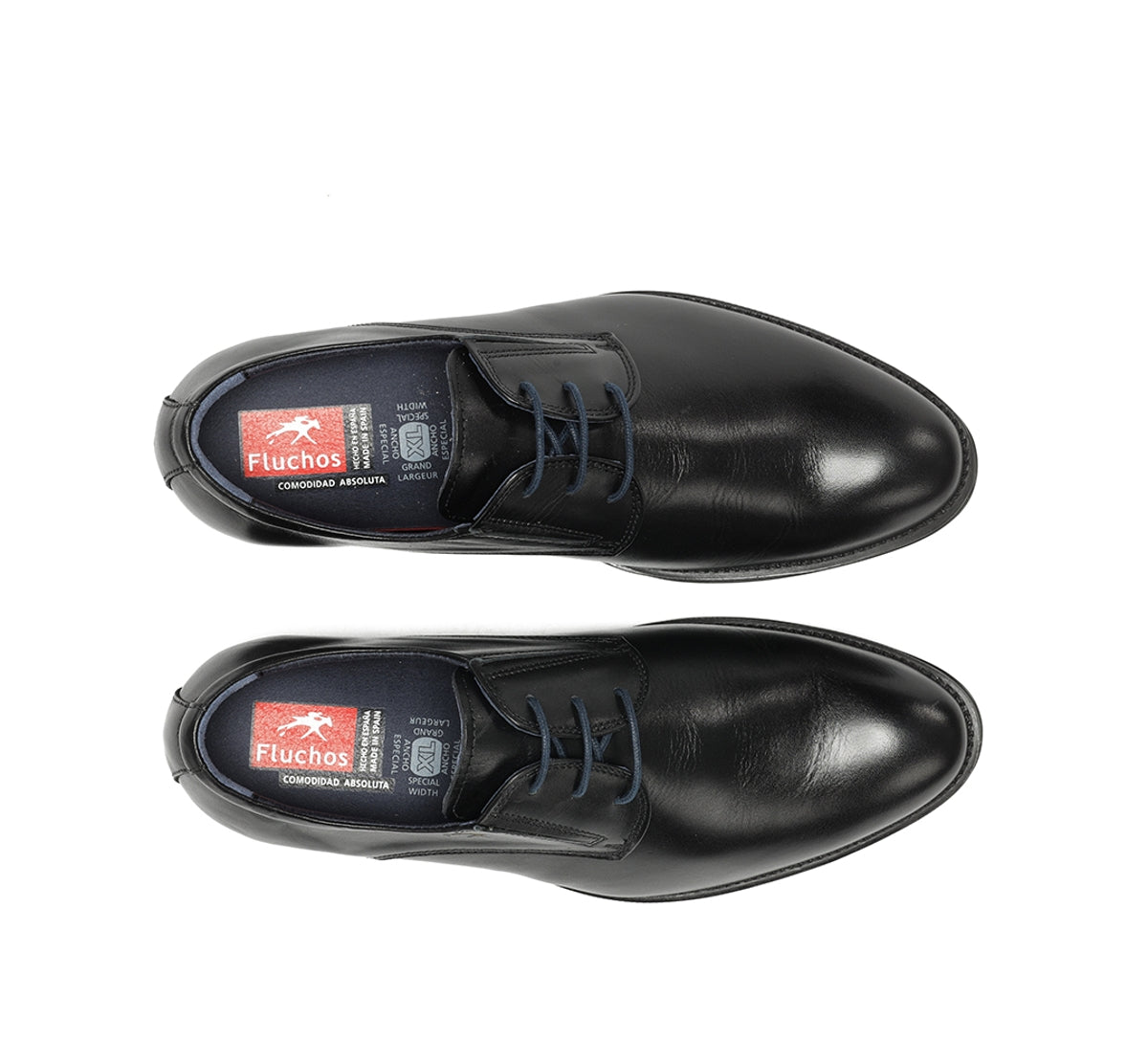 Fluchos Heracles 8410W chaussures homme noir large