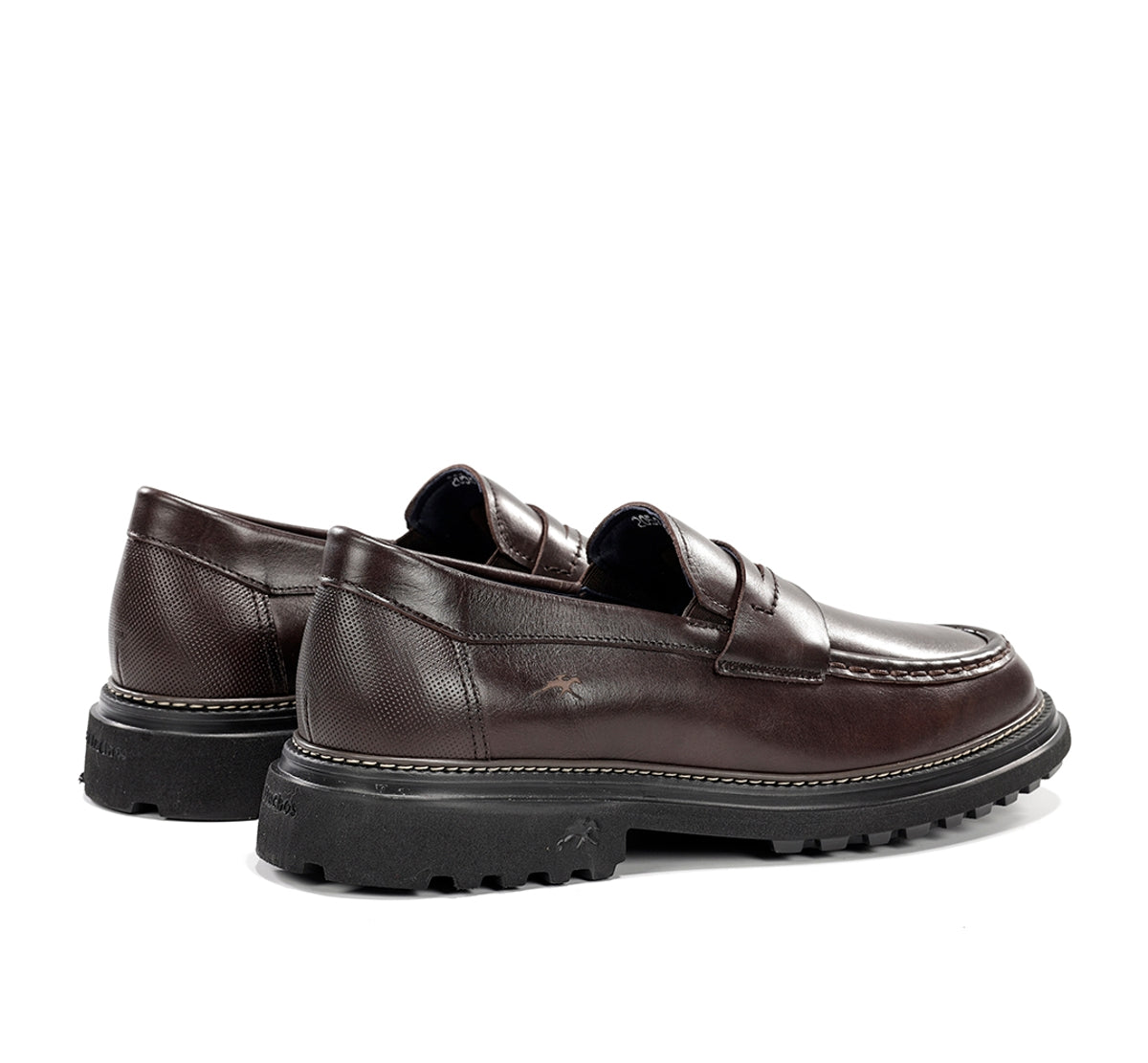 Fluchos Lincon F2058 mocassin marron homme cuir