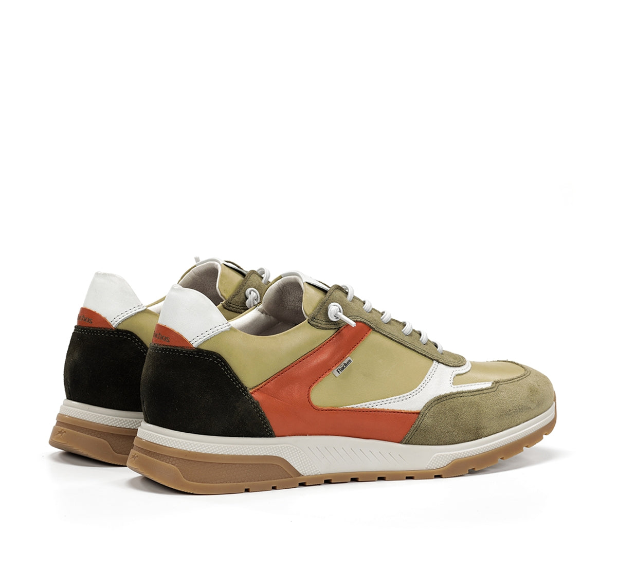 Fluchos Deportivos Louis F2192 baskets cuir vert