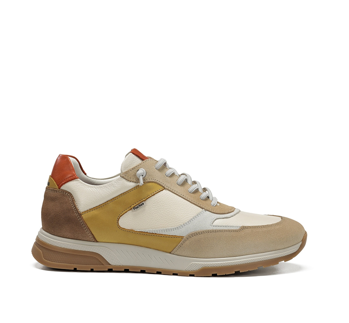 Fluchos Louis F2192 baskets homme blanc cuir