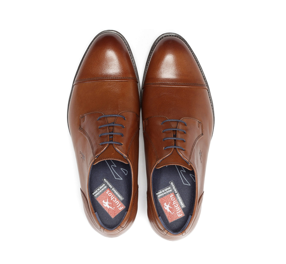 Fluchos Heracles 8412 chaussures ville homme marron cuir