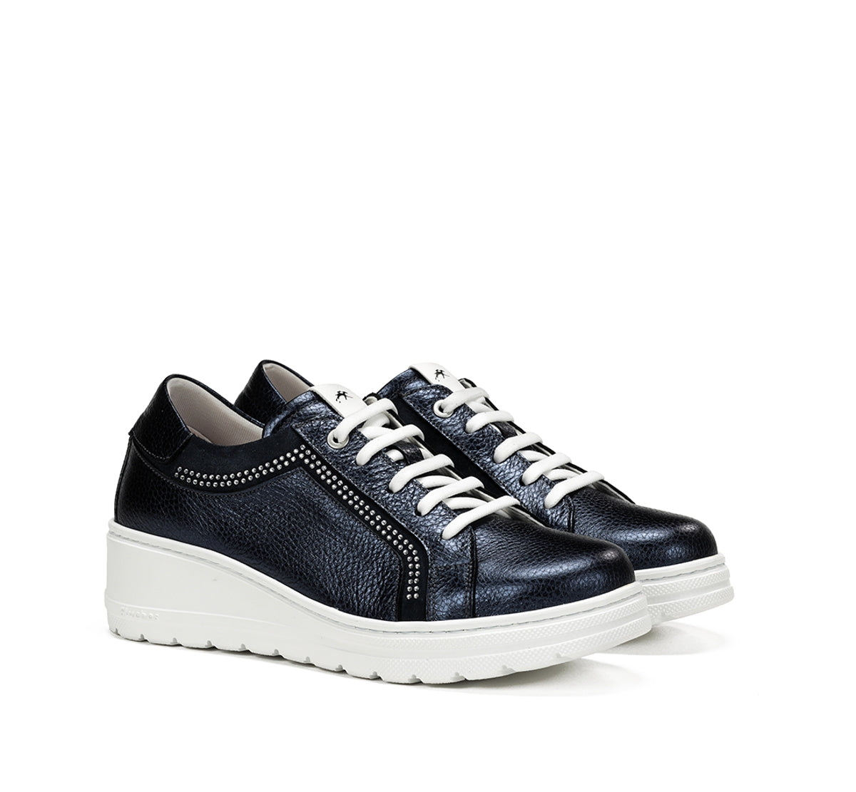 Fluchos Aqua F1997 basket bleue femme compensée