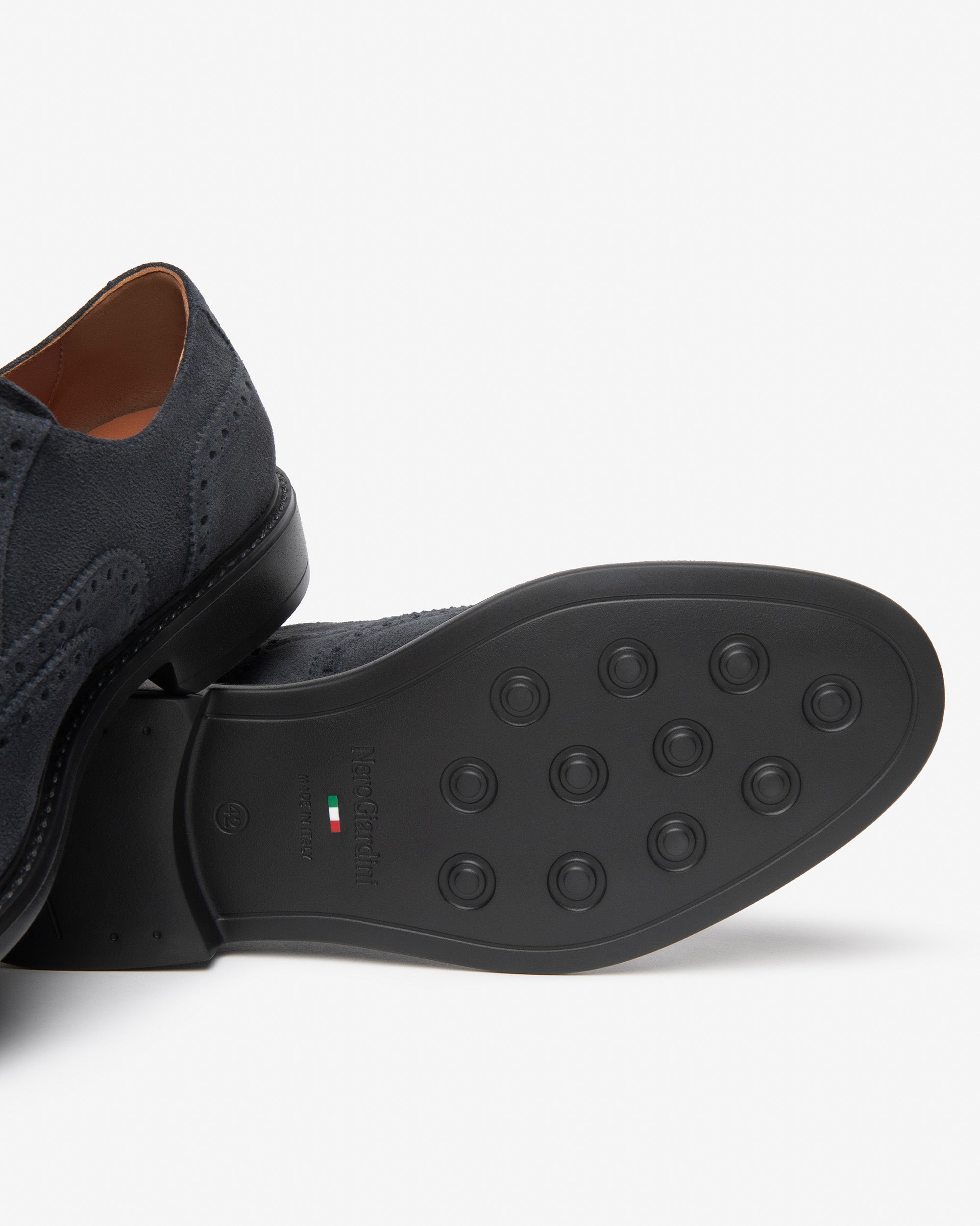 Nero Giardini Lace-up derbies daim homme brogue