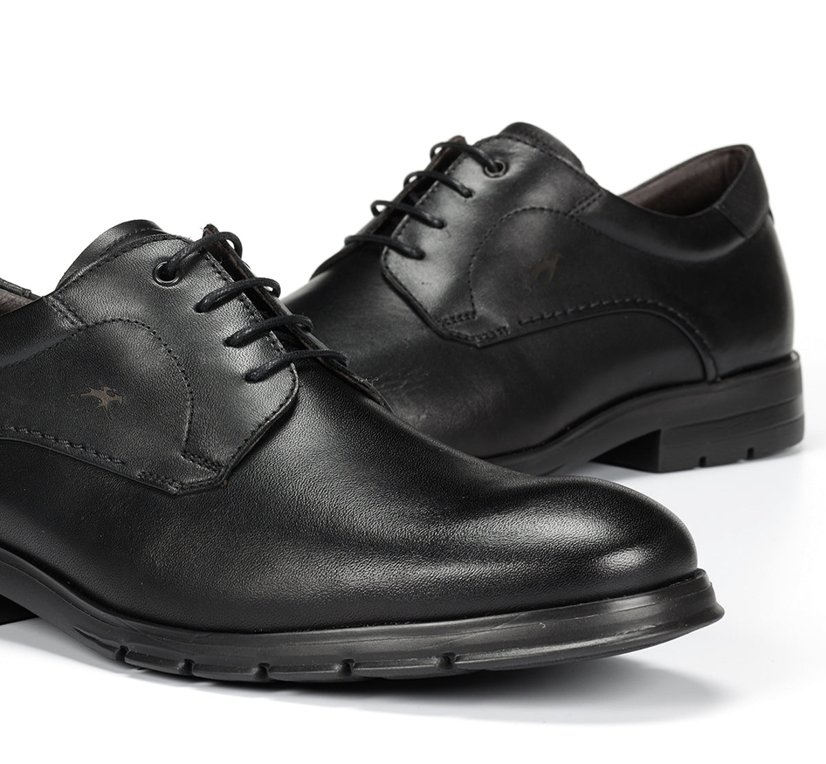 Fluchos Chester F2046 derbies homme noir cuir
