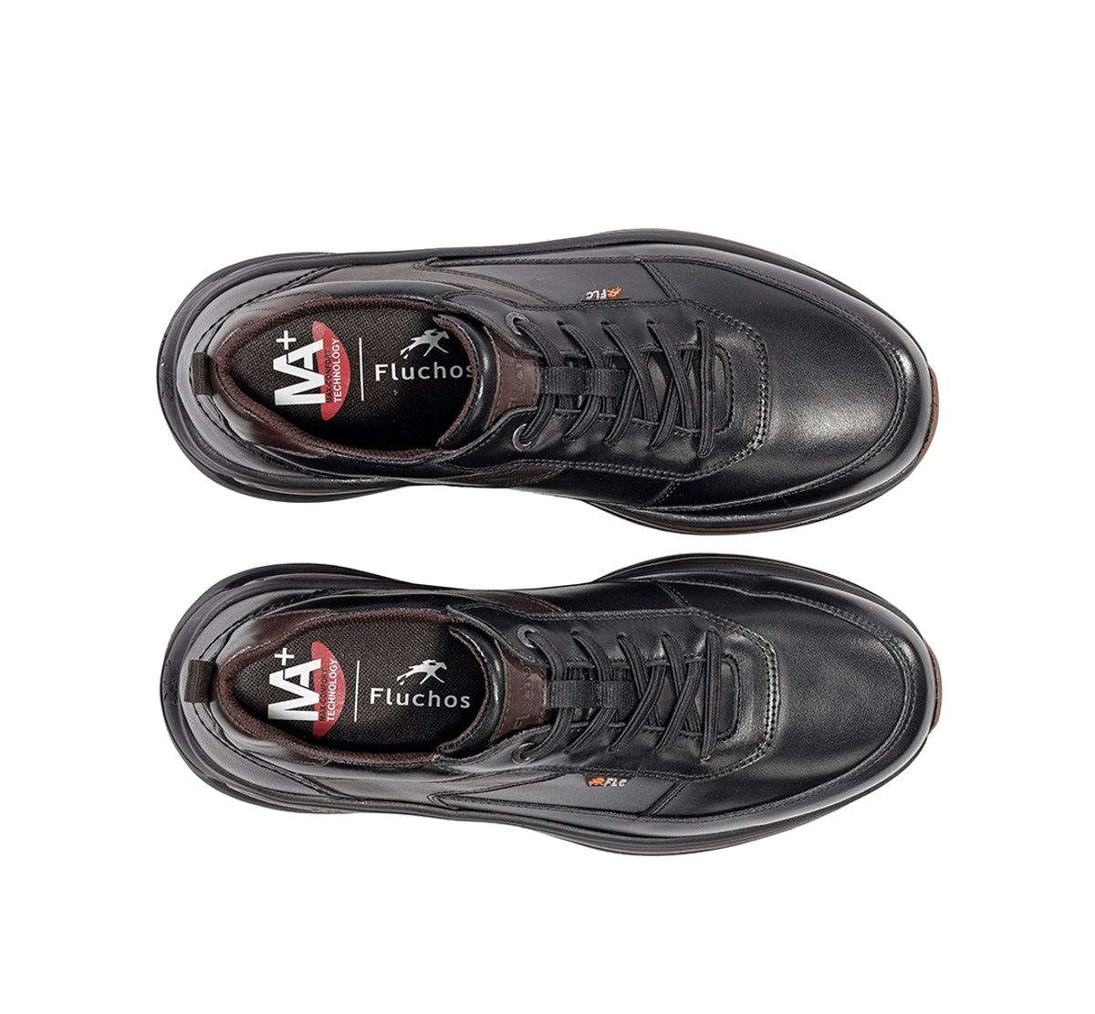 Fluchos Showstep F2565 baskets noir homme max confort