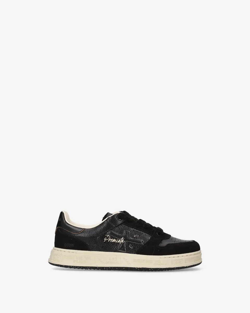 Premiata Quinnd 8653 sneakers noires cuir pointure 38