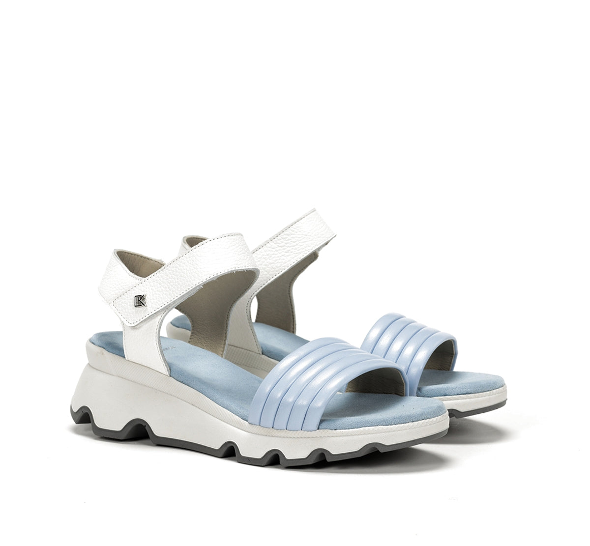 Dorking by Fluchos Lais D9023 sandales bleu plateforme