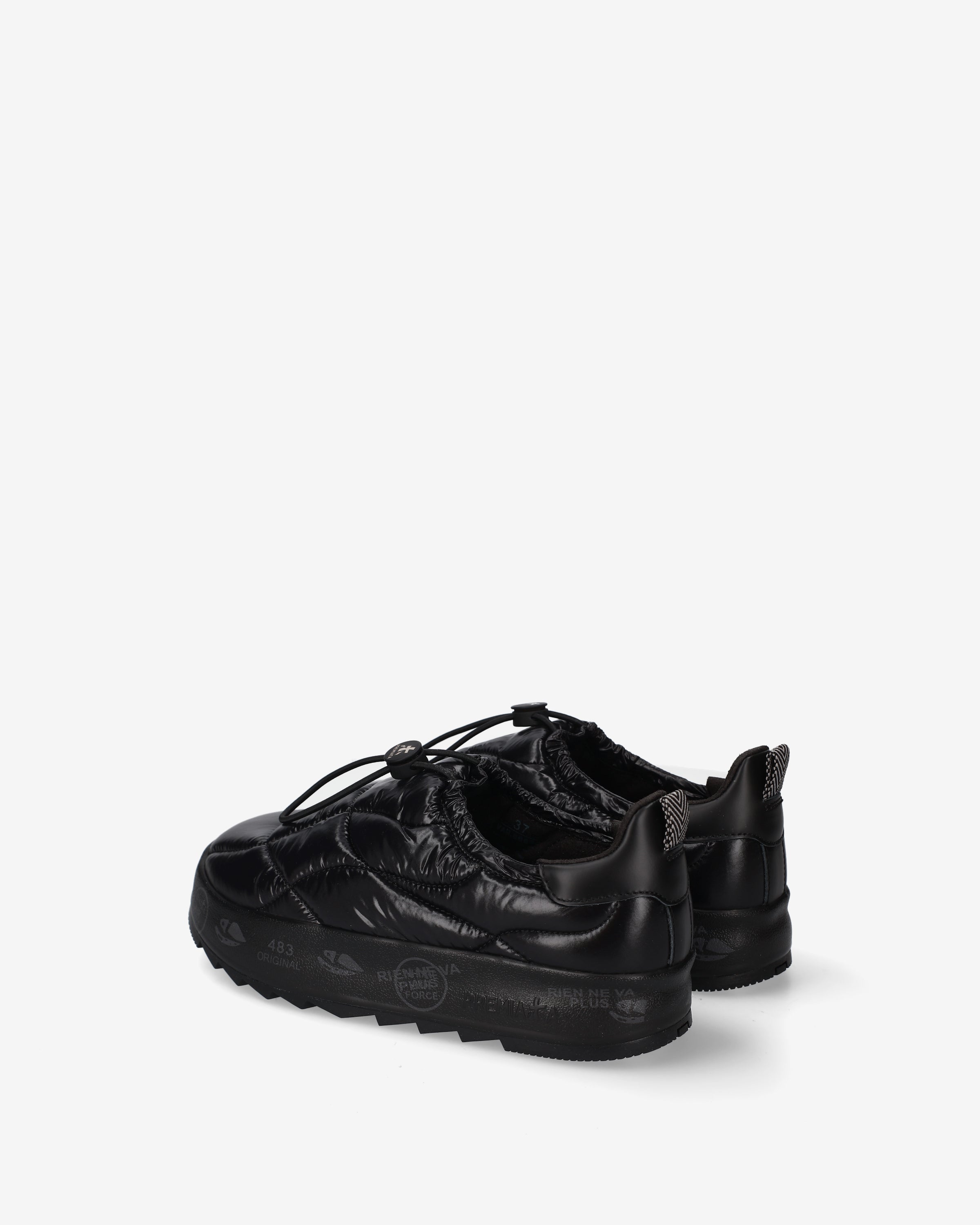 Premiata Puffyd 8683 sneakers noir matelassé