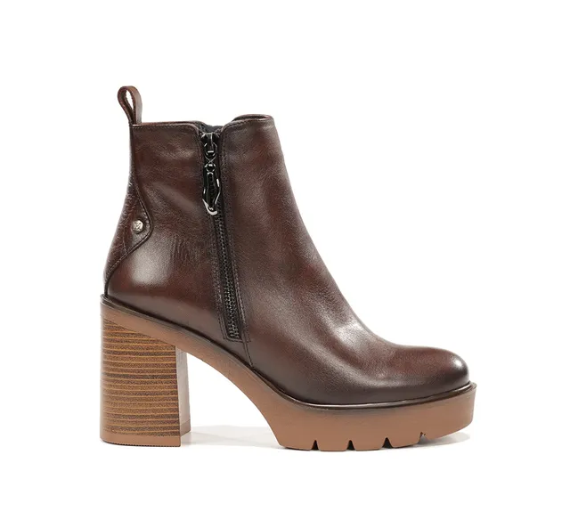 Dorking Alert D9562 bottines marron talon femme