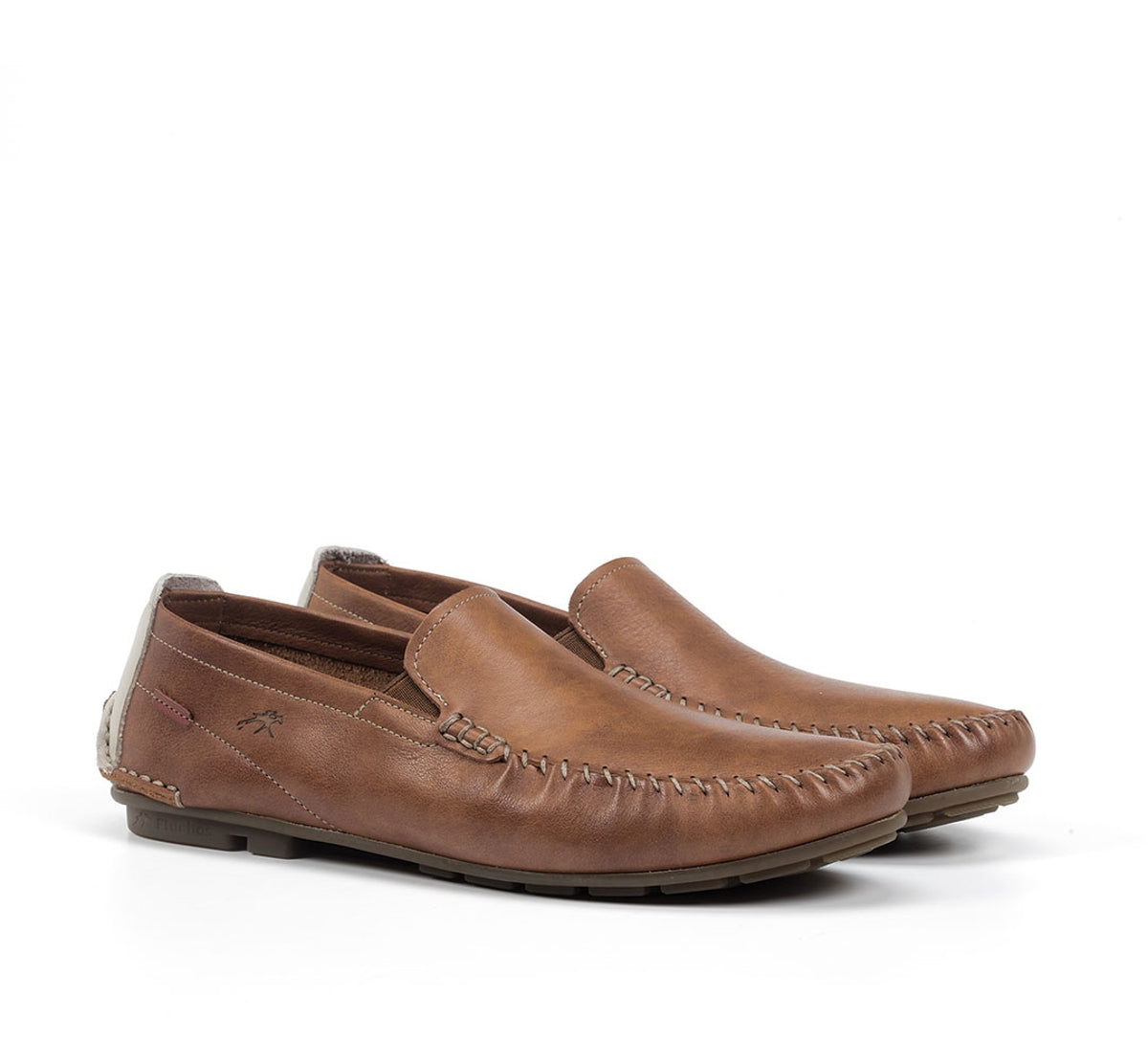 Fluchos Dorian F1173 mocassin marron homme cuir