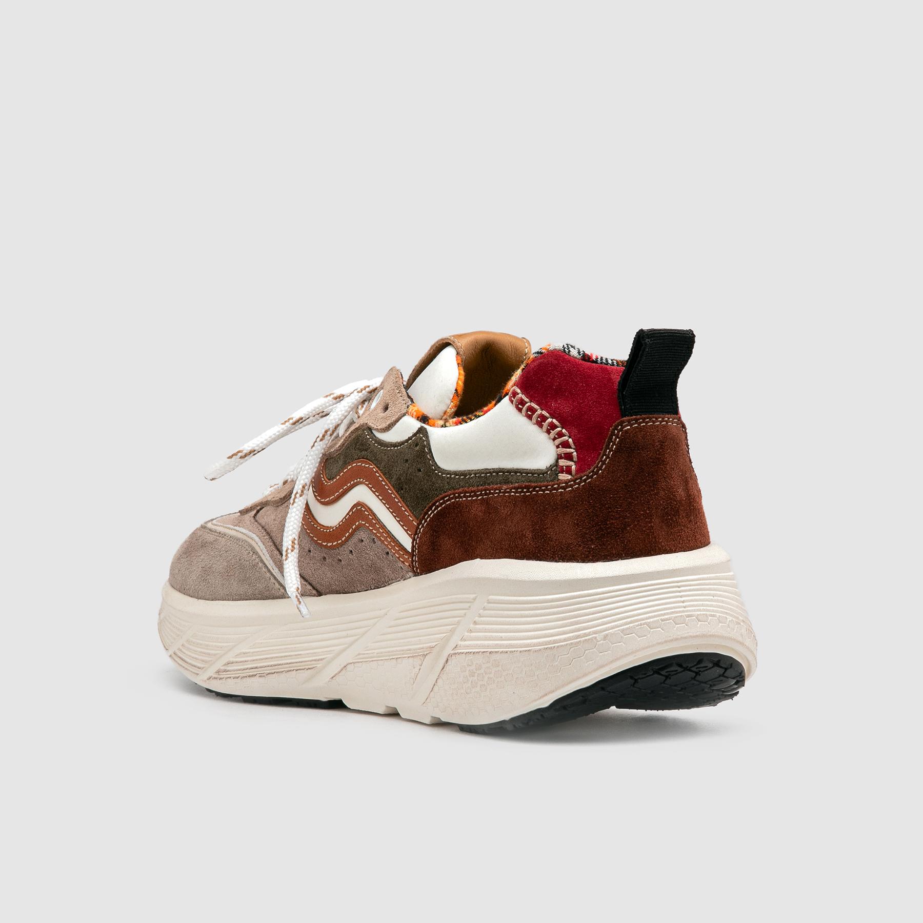 Primabase Fuji baskets cuir blanc femme