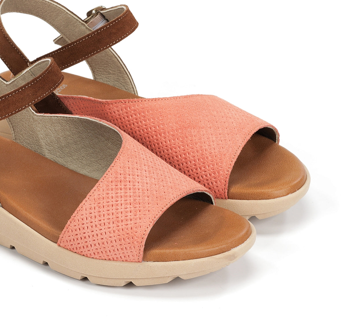Fluchos Dorking Gandia D9464 Sandale Nude Confort