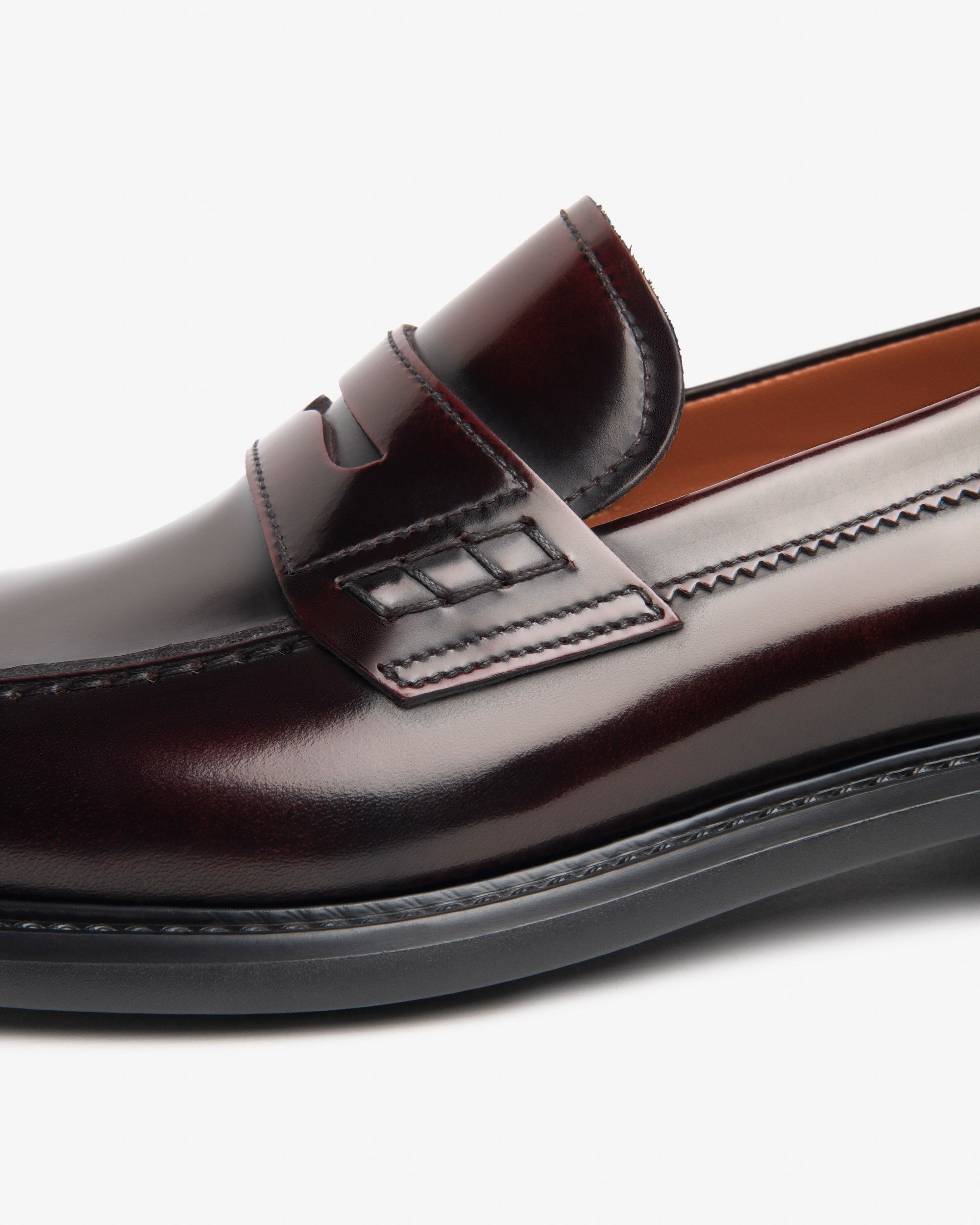 Nero Giardini Loafers mocassins cuir homme penny cousu main