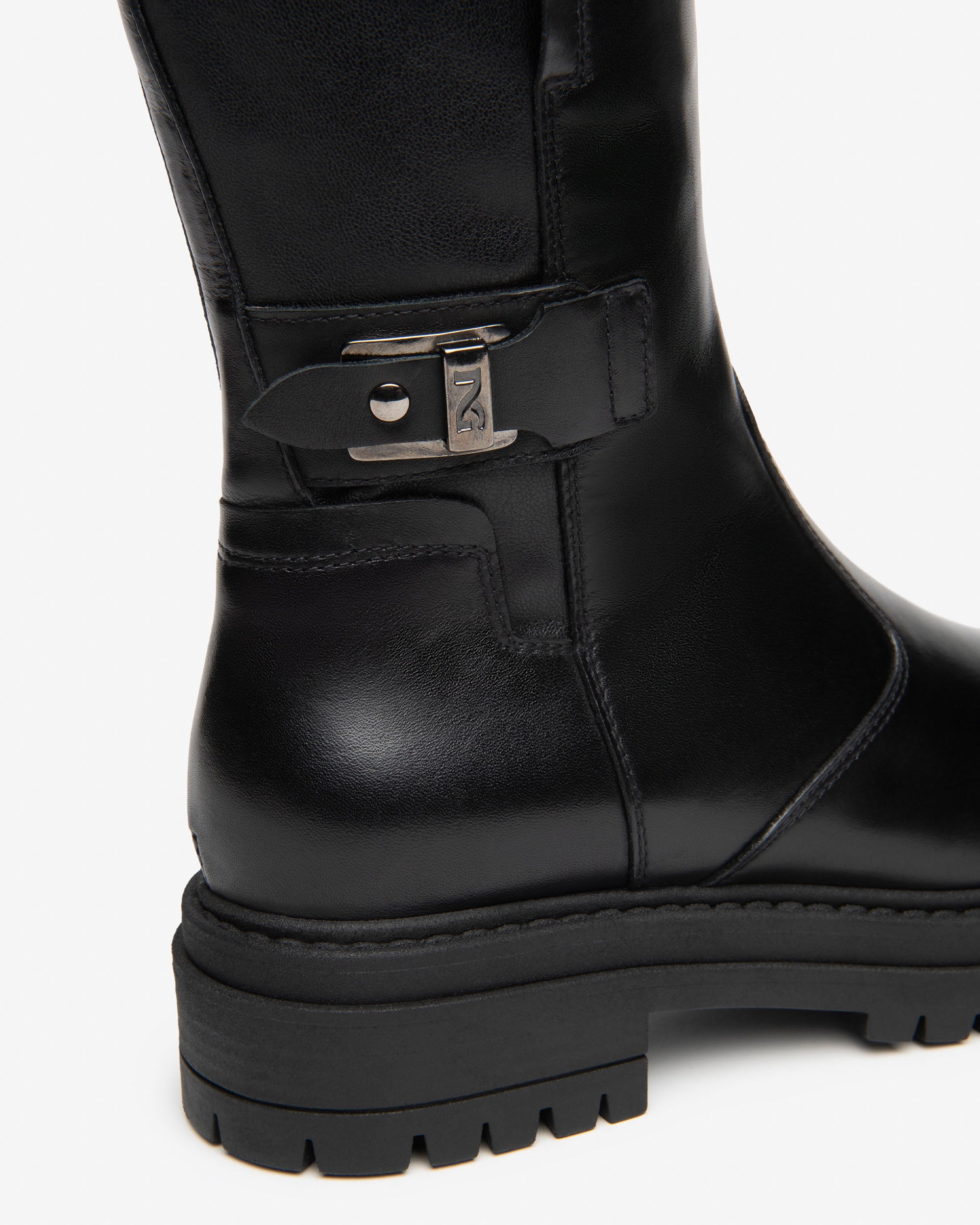 Nero Giardini Boots bottes cuir tissu zip pointure 38