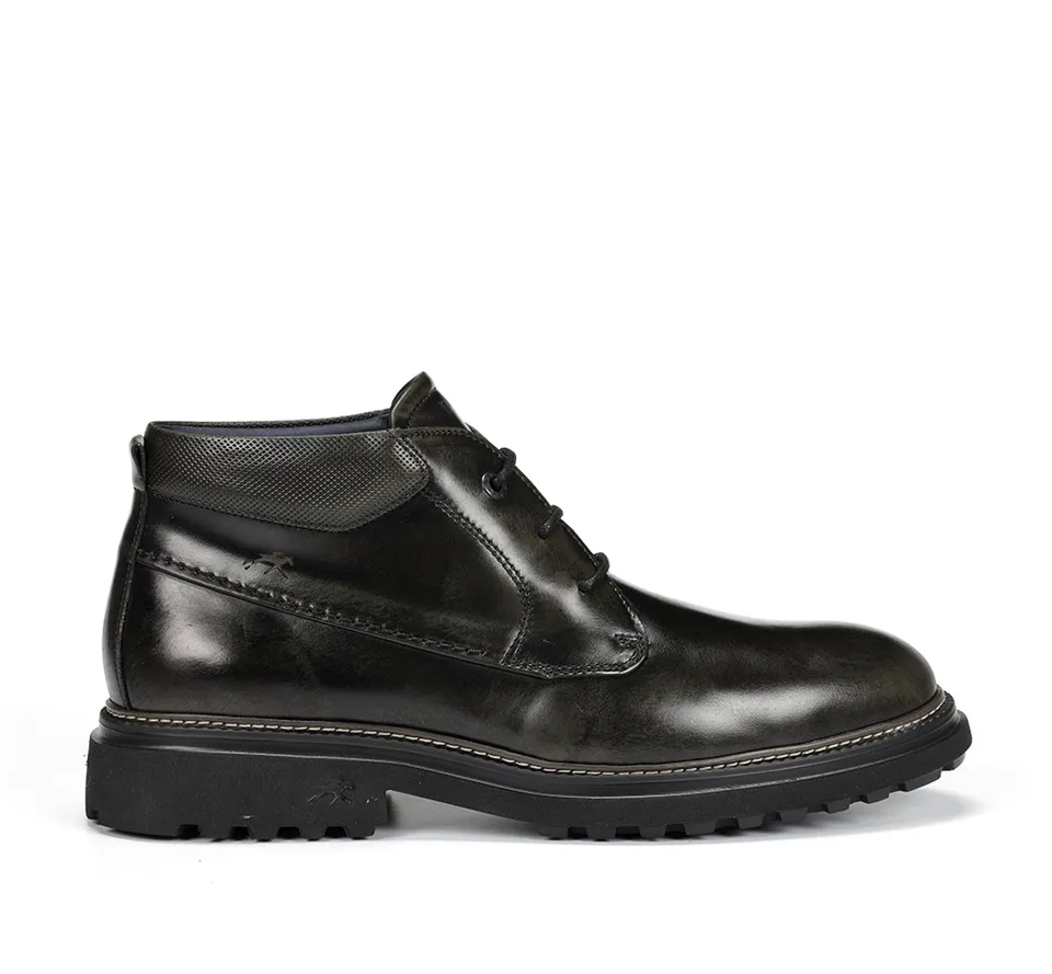 Fluchos Lincon F2055 Bottines Vert Homme Cuir