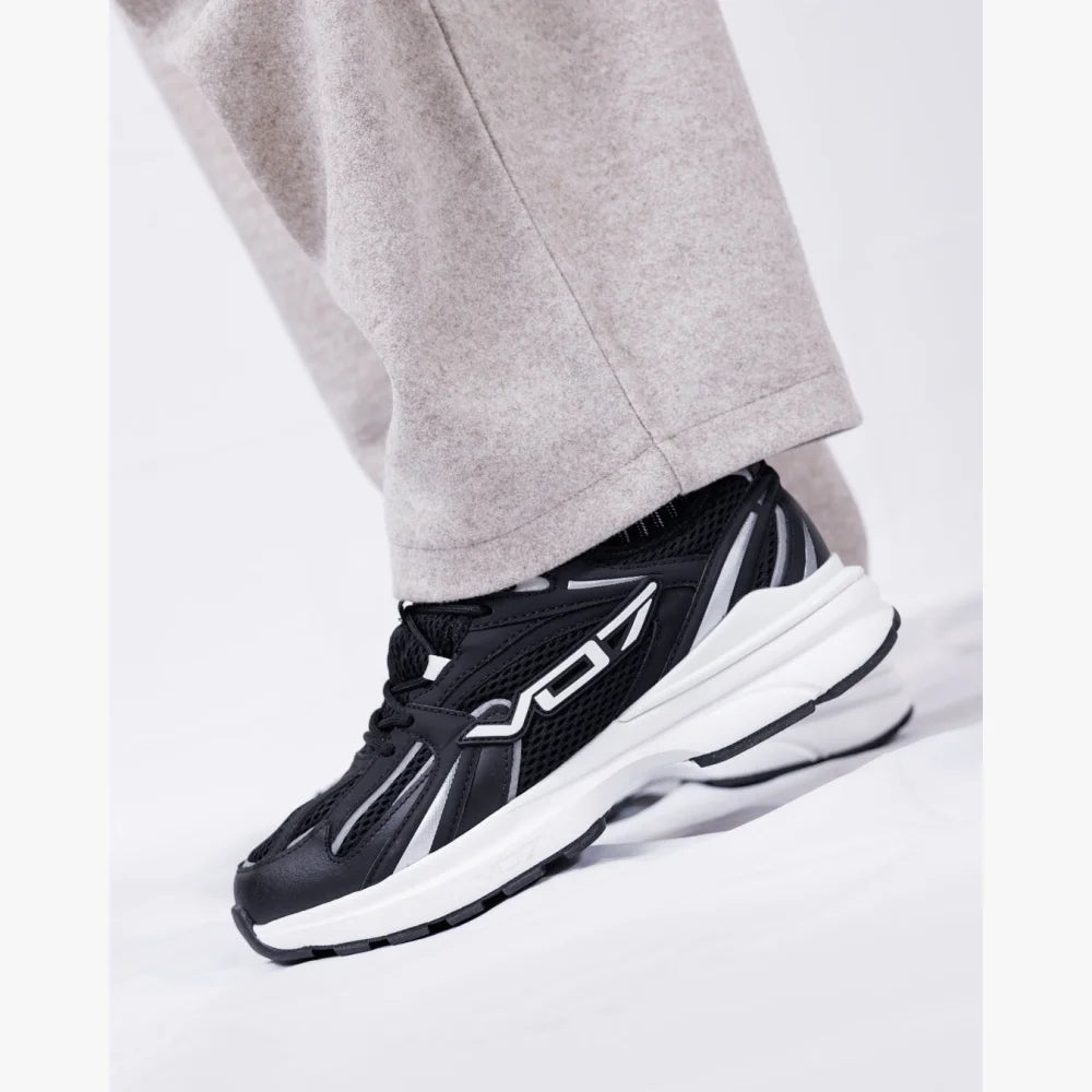VO7 Street K Seven BLK Sneaker Chunky Noire Blanche