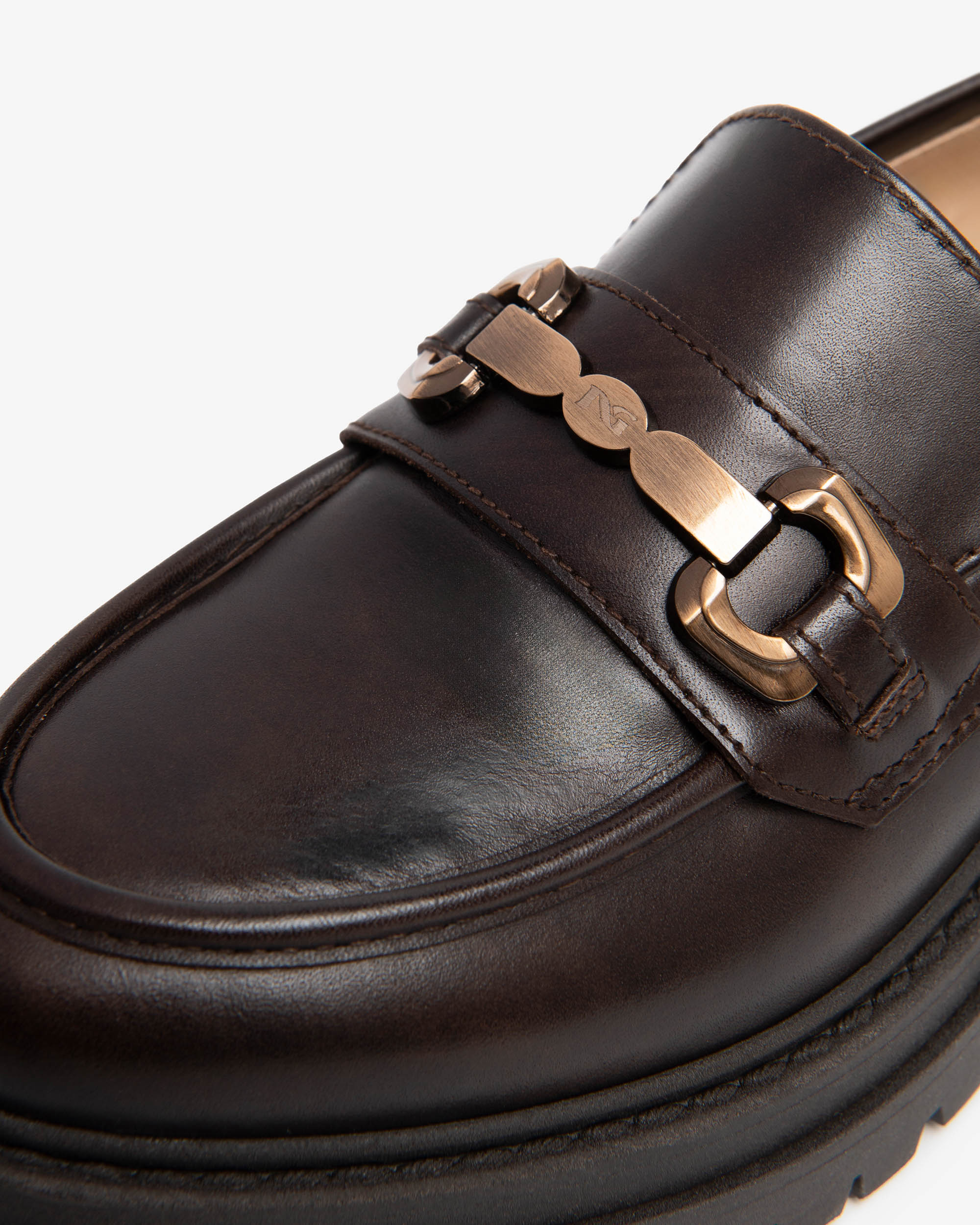 Nero Giardini Loafers mocassins cuir femme talon 4 cm 38