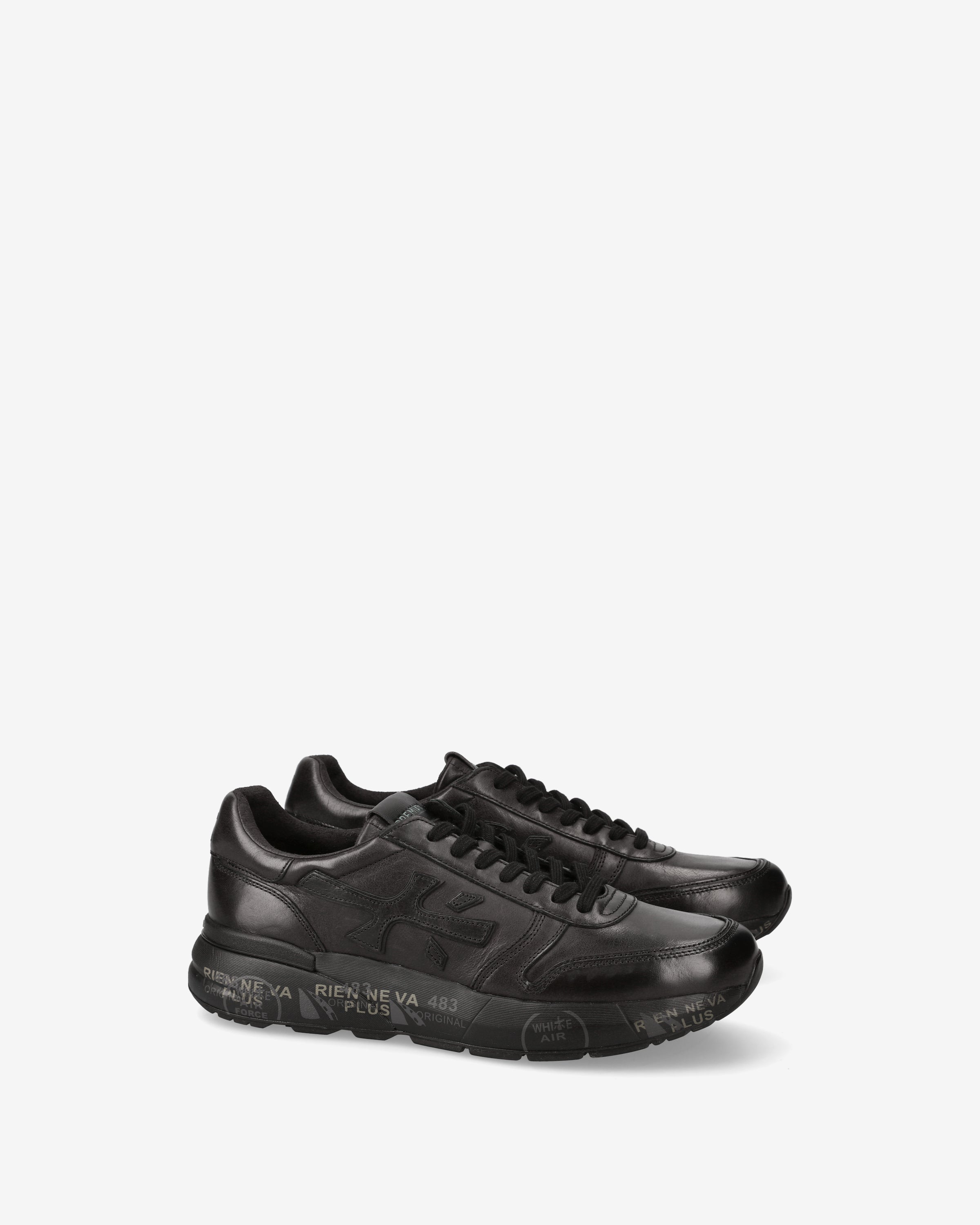 Premiata Mick 1453N sneakers homme noir cuir technique