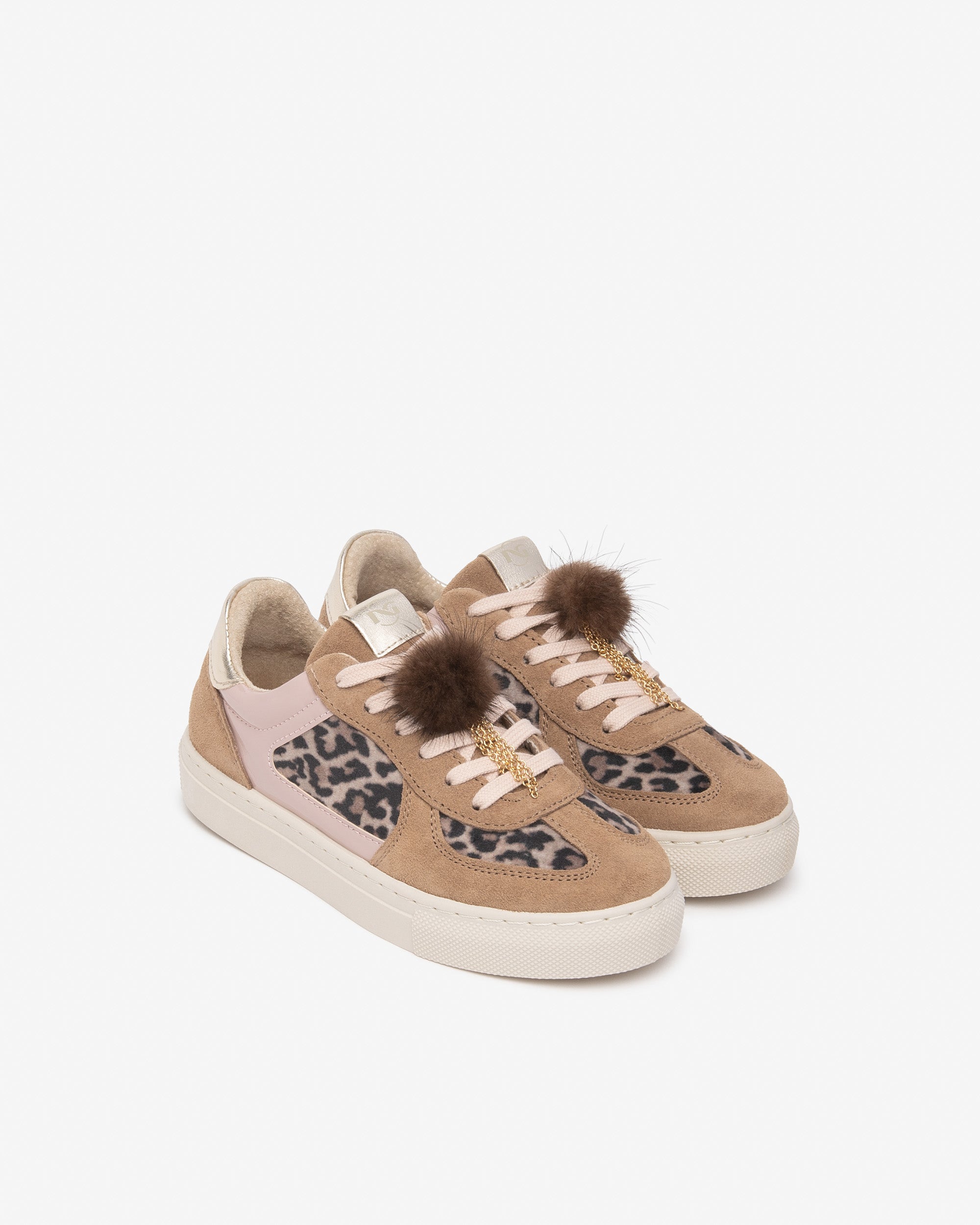 Nero Giardini Sneakers baskets fille daim lacets