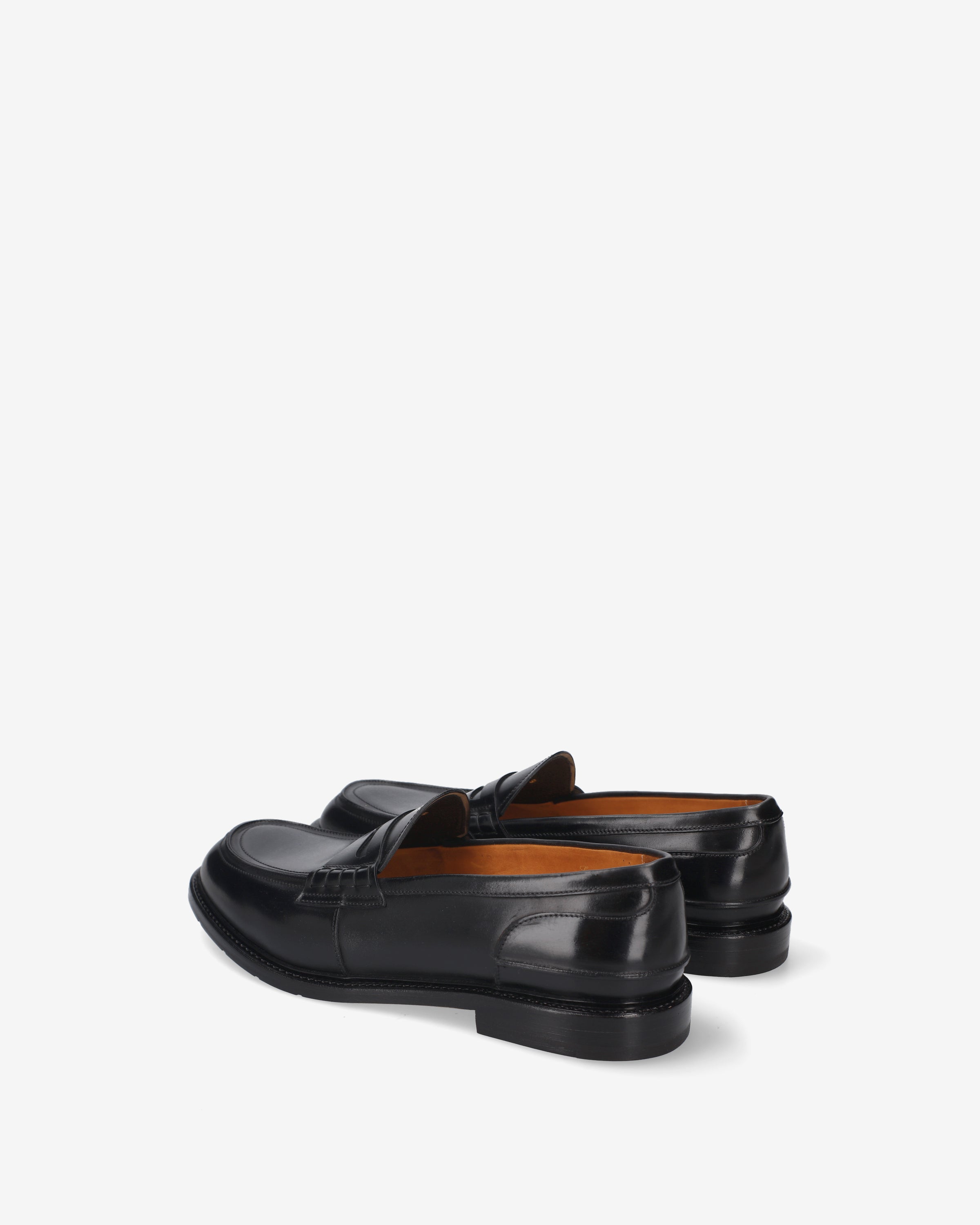 Premiata Cordovan mocassins cuir noir homme