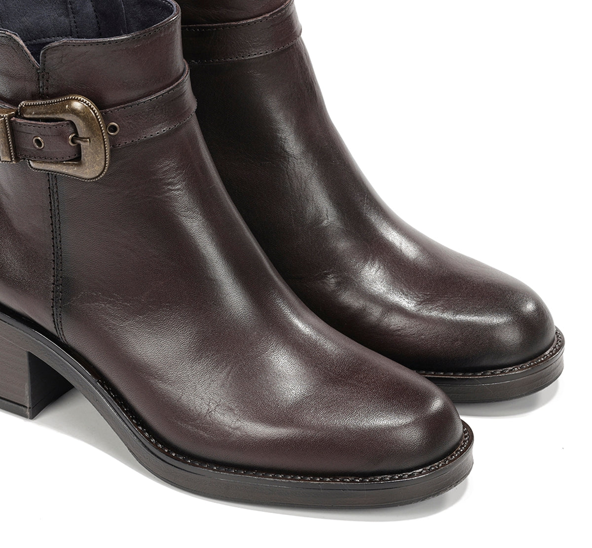 Dorking by Fluchos Linet D9801 bottine marron cuir femme