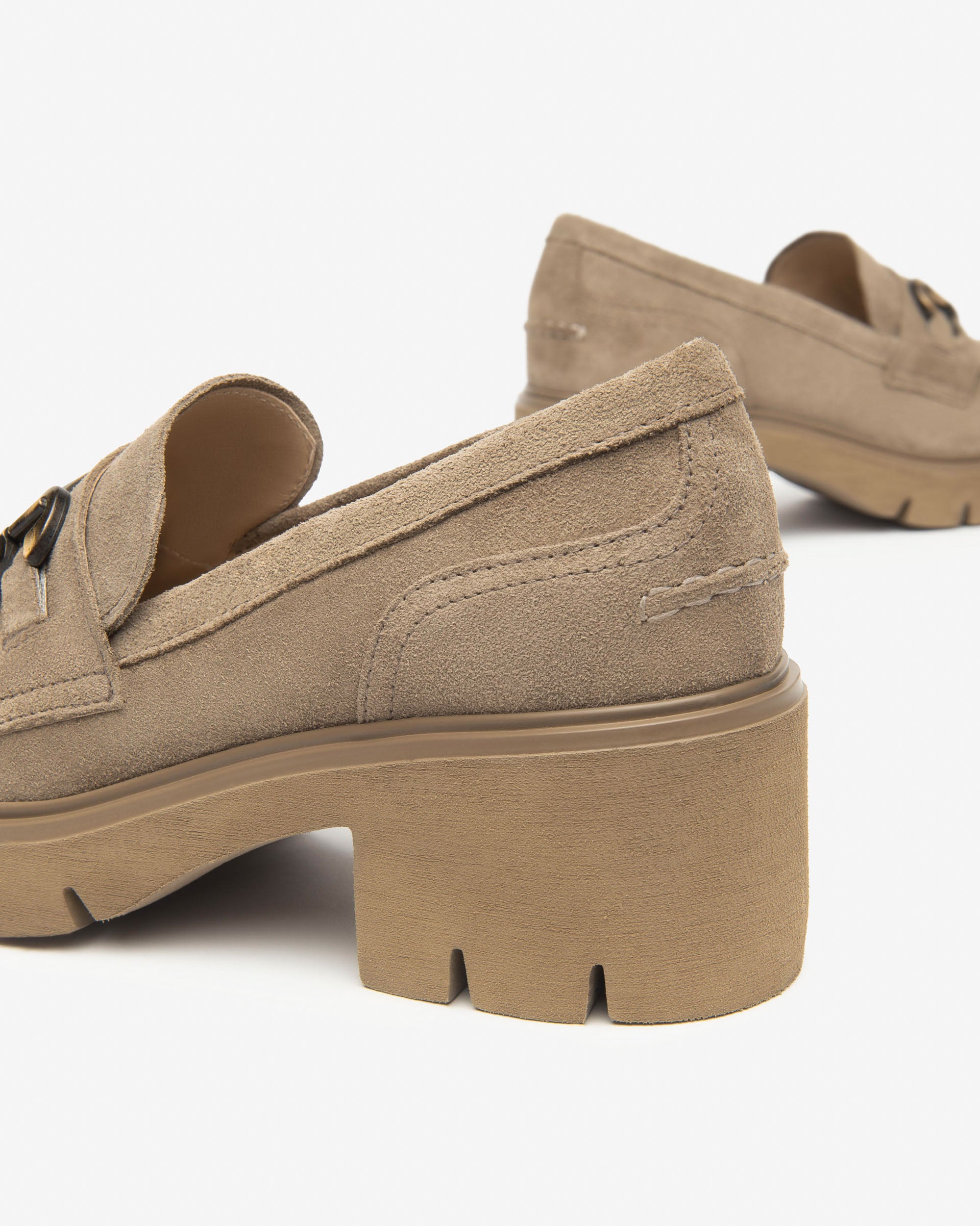 Nero Giardini Loafers Mocassins Daim Femme 60 mm