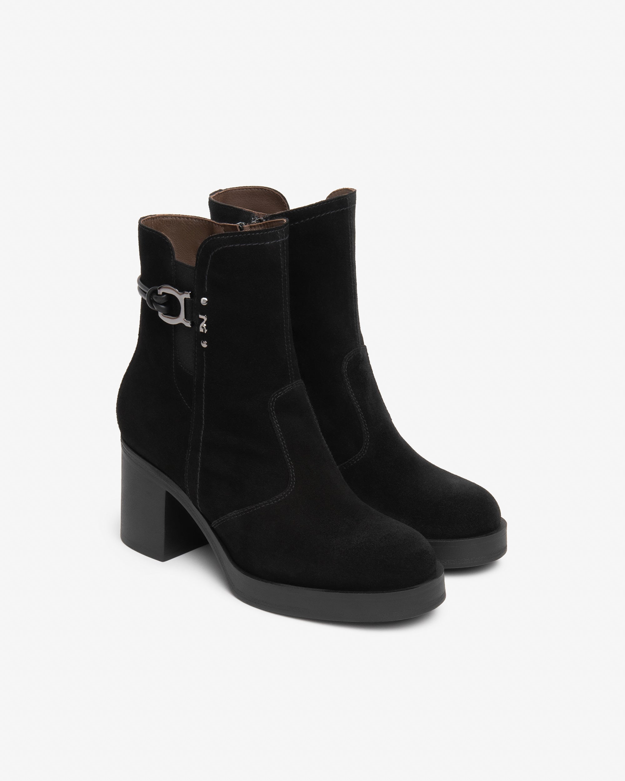 Nero Giardini Ankle Boots bottines daim femme talon 75 mm