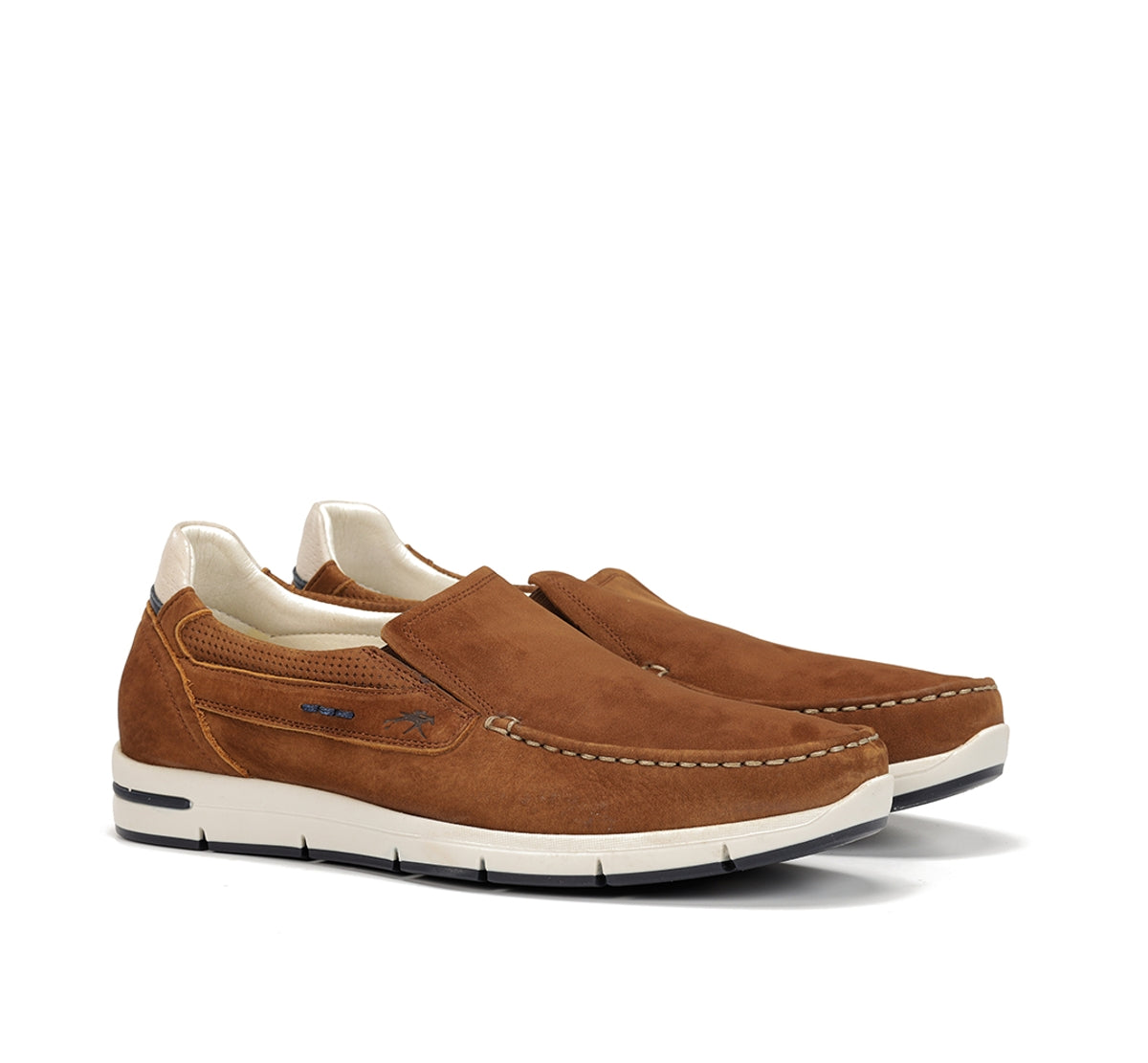 Fluchos Yannic F1696 Slip On Marron Homme Cuir