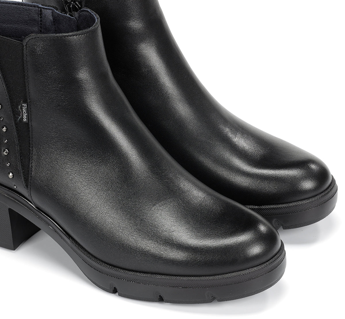Fluchos Fugaz F2109 bottines femme noir talon track