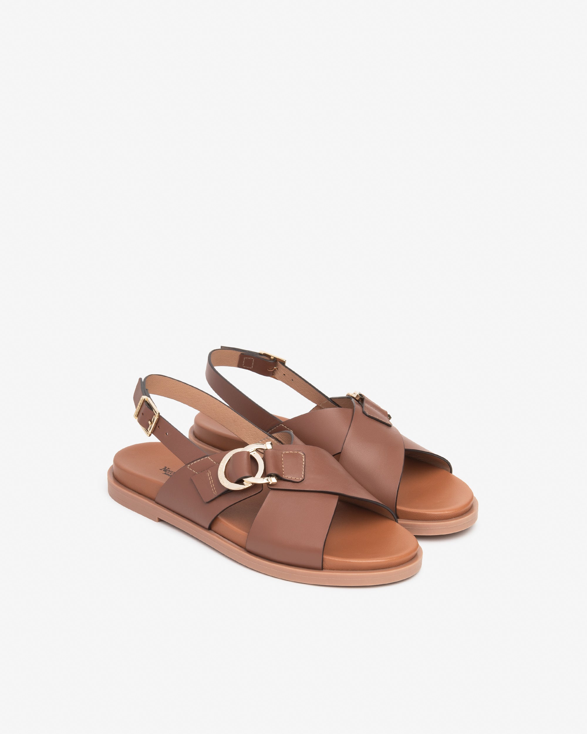 Nero Giardini Sandals sandales cuir confort femme
