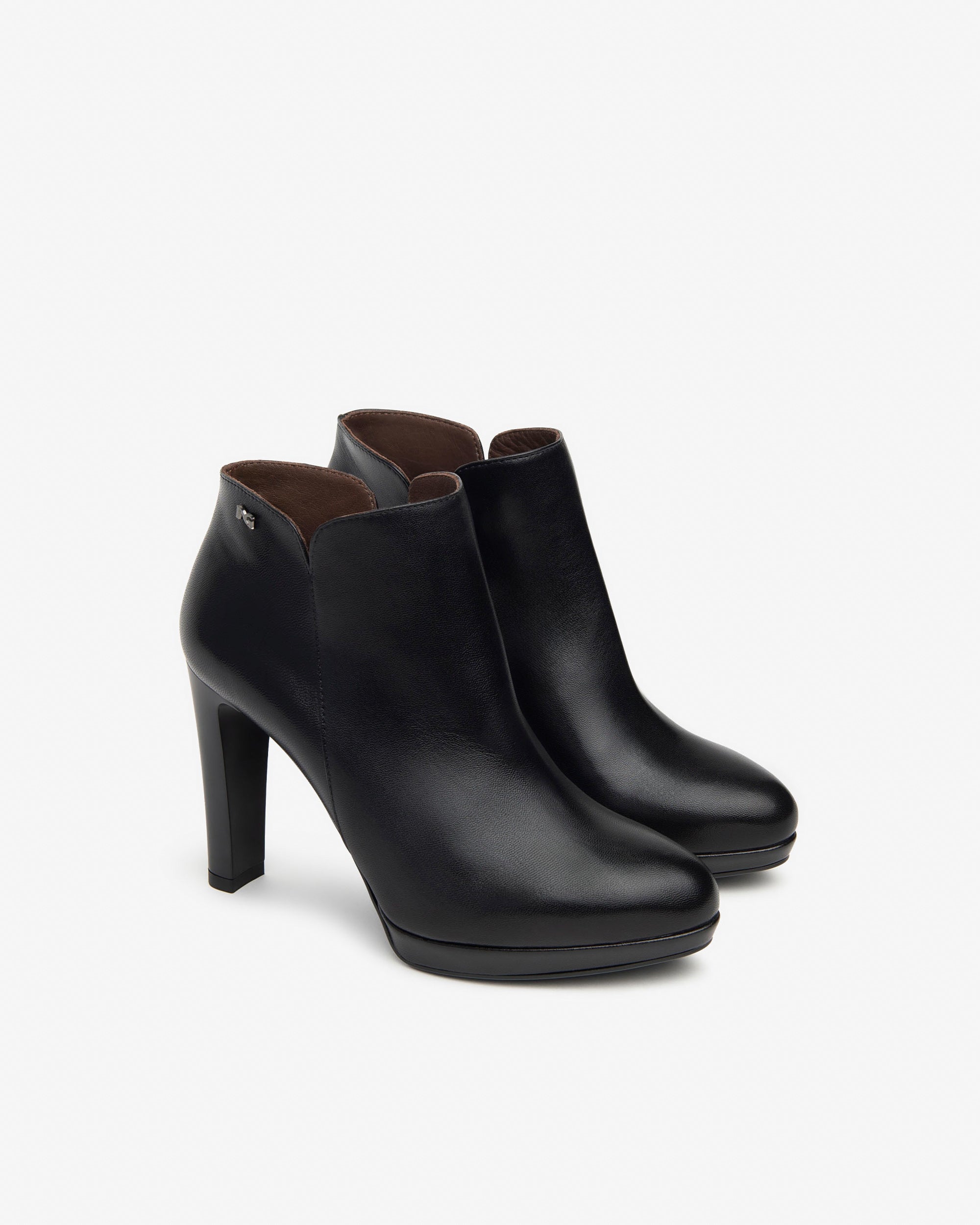 Nero Giardini Ankle Boots bottines cuir talon 10 cm