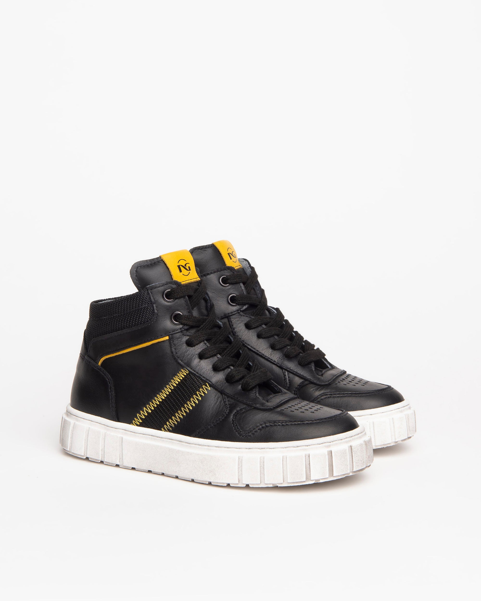 Nero Giardini Sneakers baskets garçon cuir montant 27-39