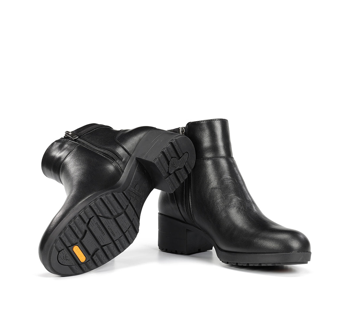 Fluchos Aliss F2240 bottine noire cuir femme