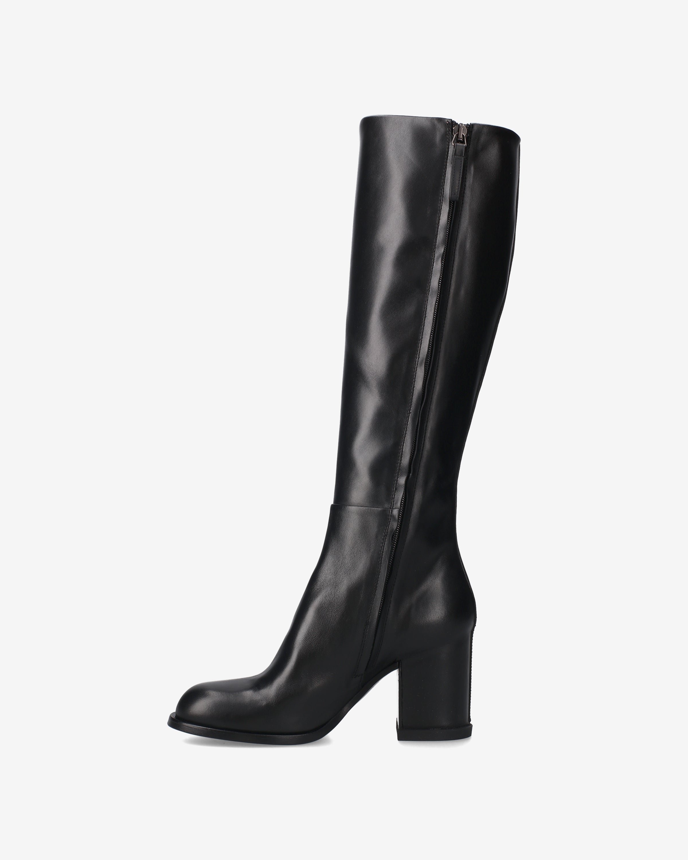 Premiata Boots bottines femme cuir noir talon 8 cm