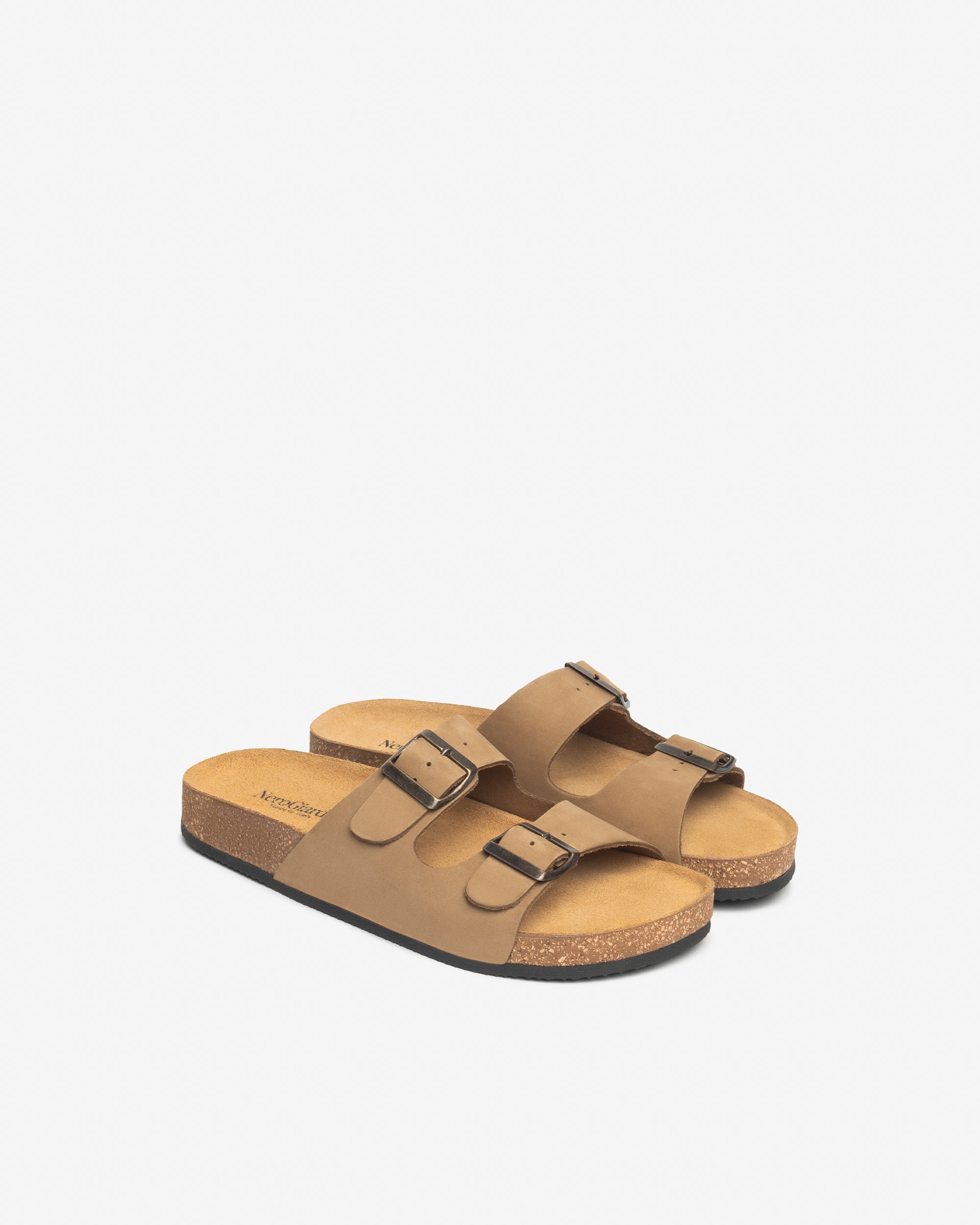 Nero Giardini Slippers Claquettes Homme Cuir Été 42