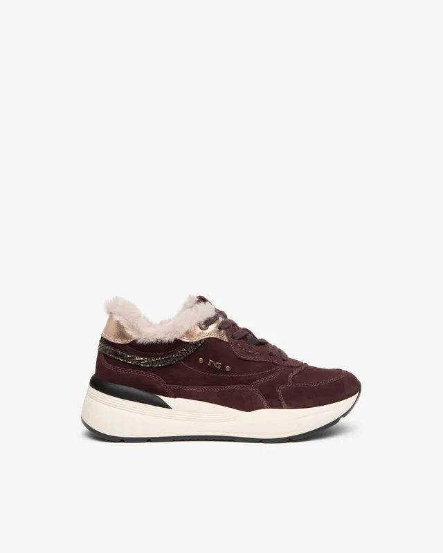 Nero Giardini Sneakers baskets daim femme 38