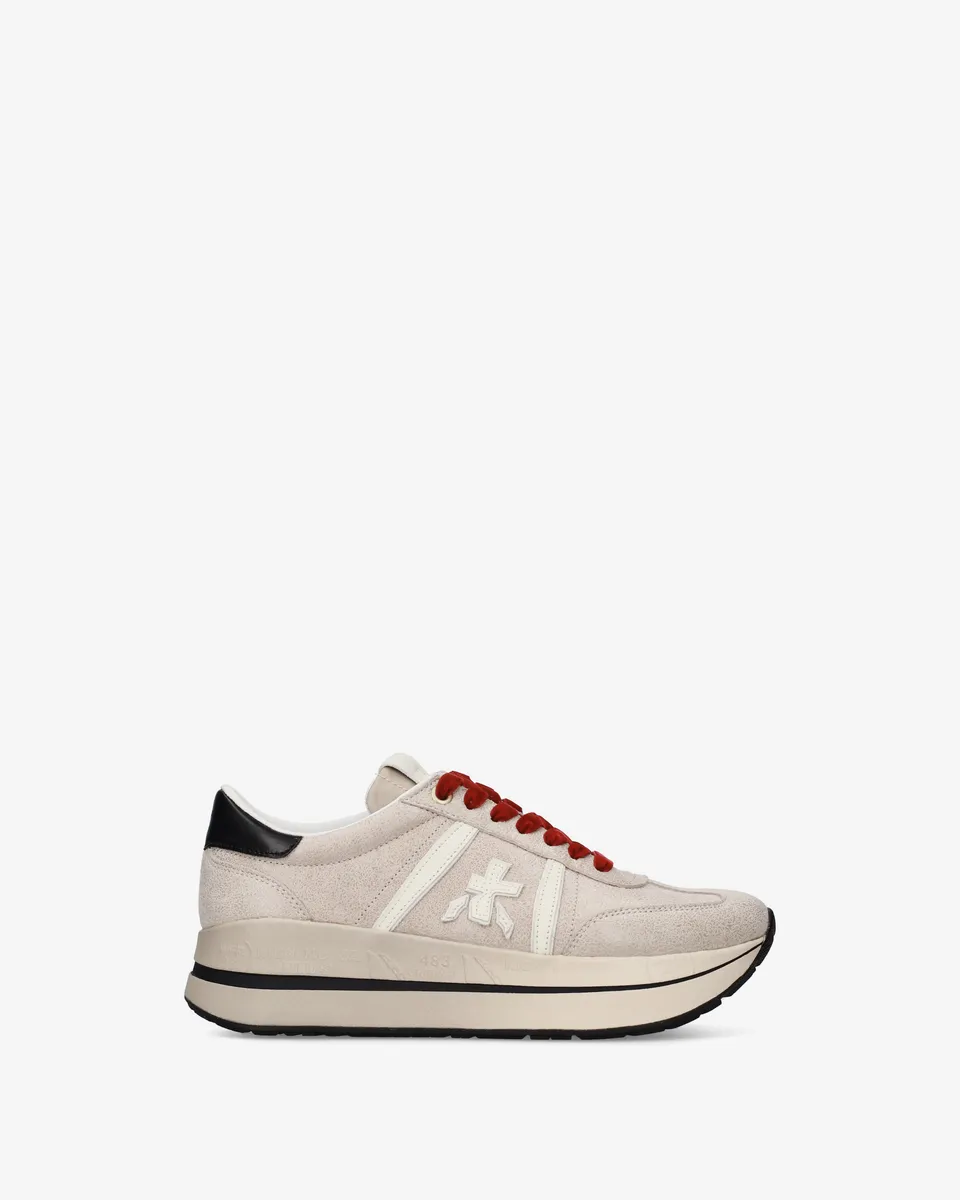Premiata Bethcoin 8697 sneakers cuir femme plateforme