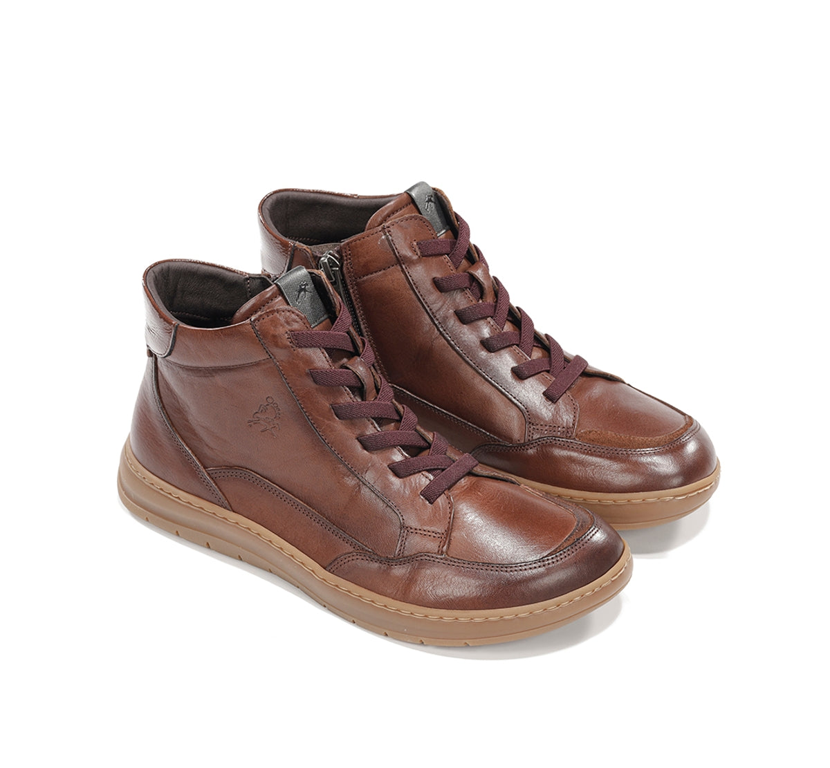 Fluchos Jungle F2553 Bottines Femme Marron Cuir