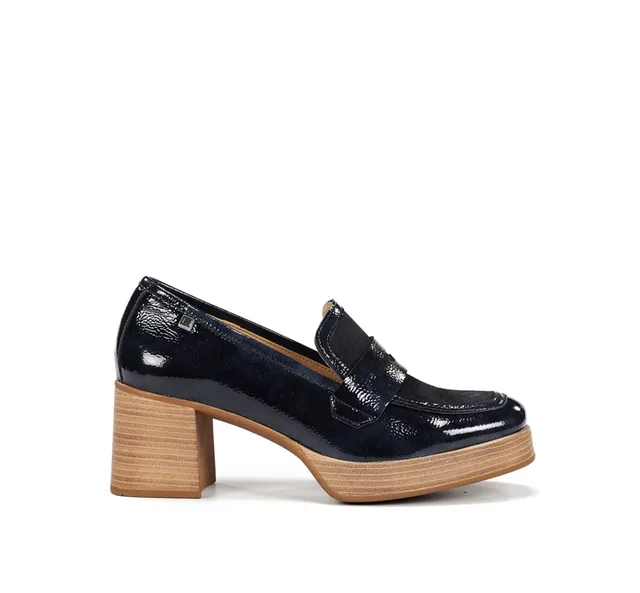 Dorking by Fluchos Cristel D9439 mocassins bleu 38 plateforme