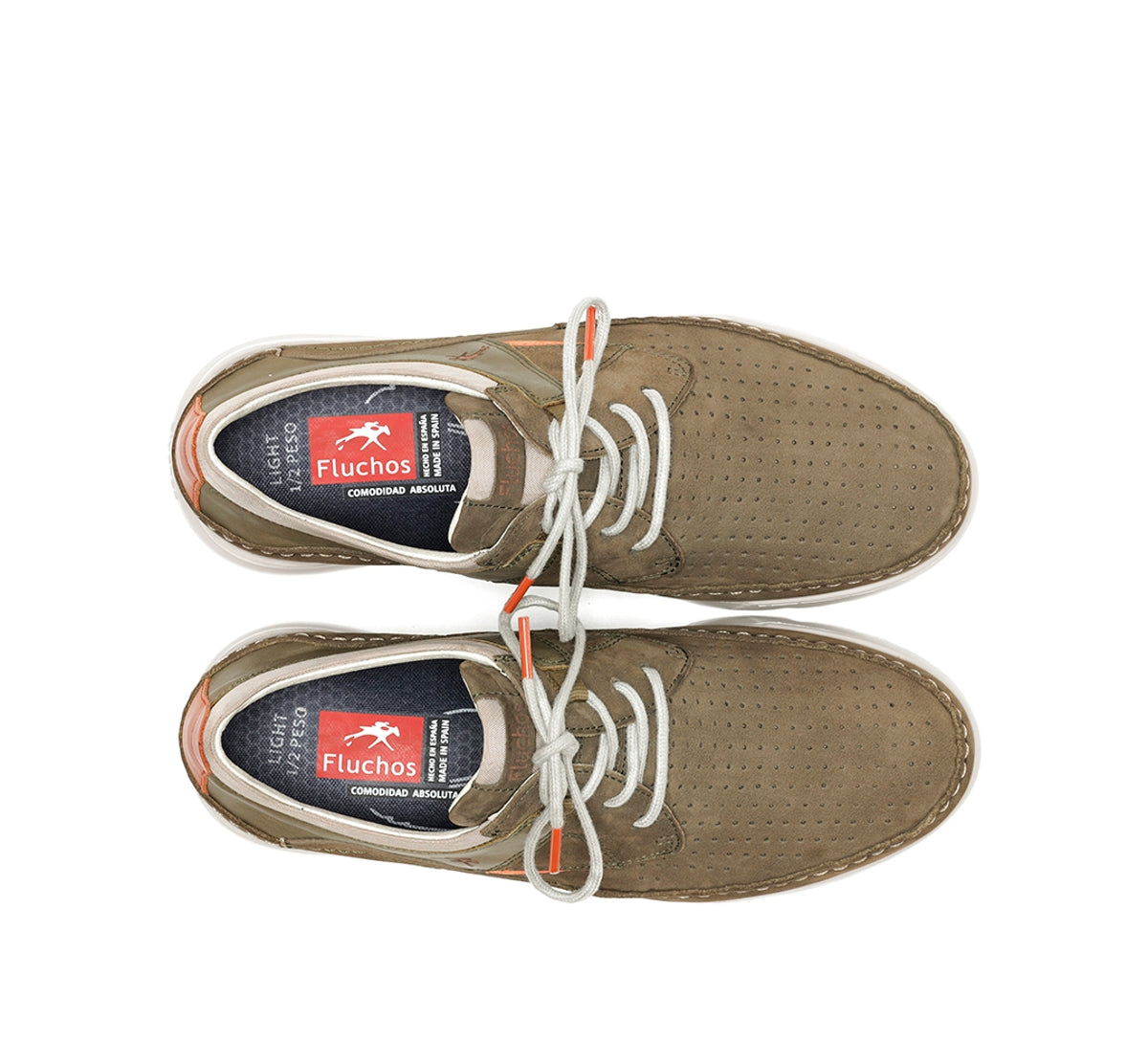 Fluchos Daryl F1455 derbies marron homme cuir