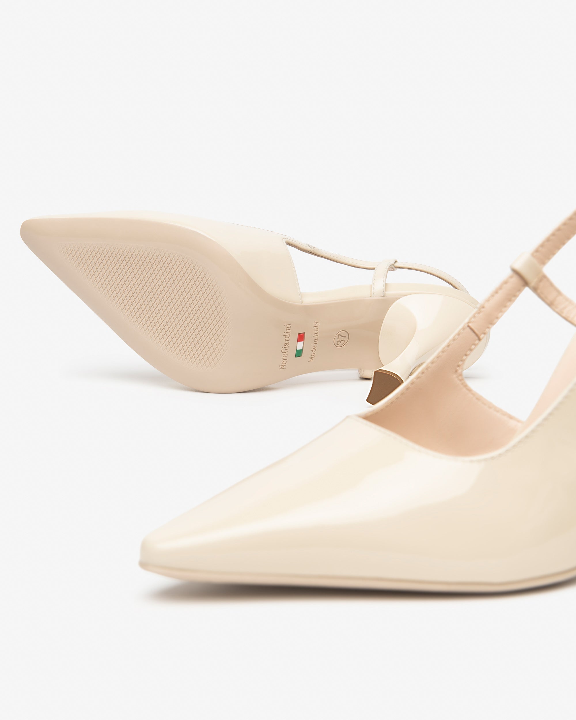 Nero Giardini Slingback escarpins cuir femme 38