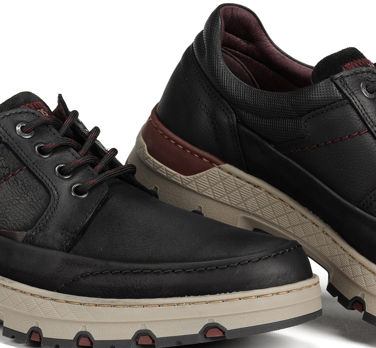 Fluchos Sigurd F1843 chaussures homme noir confort