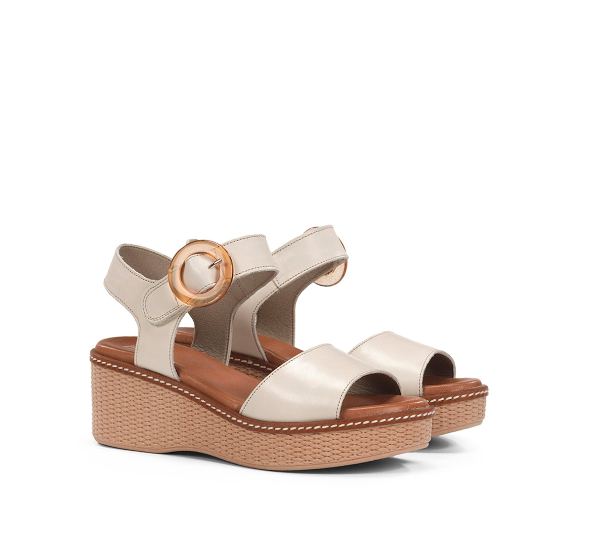 Dorking by Fluchos Nido D9450 sandales taupe femme