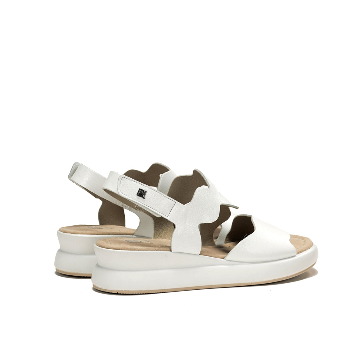 Dorking Slam D9290 sandales femme blanc tressé