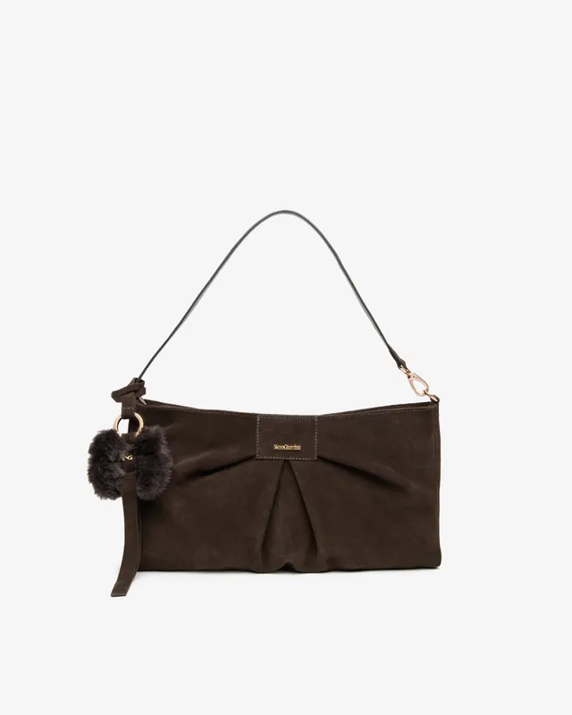 Nero Giardini Bags sac bandoulière cuir daim PZ doré